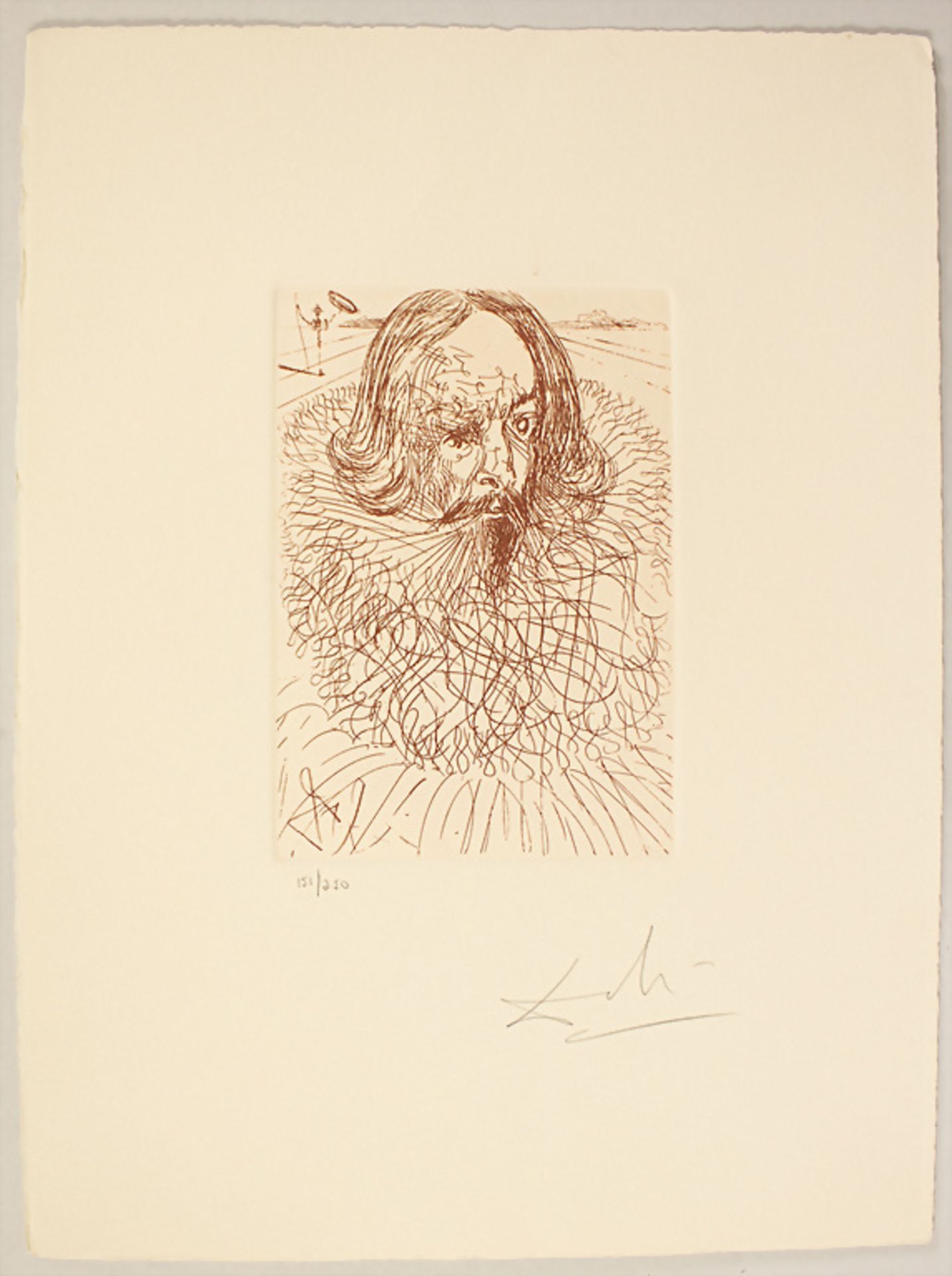 Salvador Dalí (1904-1989), 'Cervantes', 1966 - Image 2 of 3