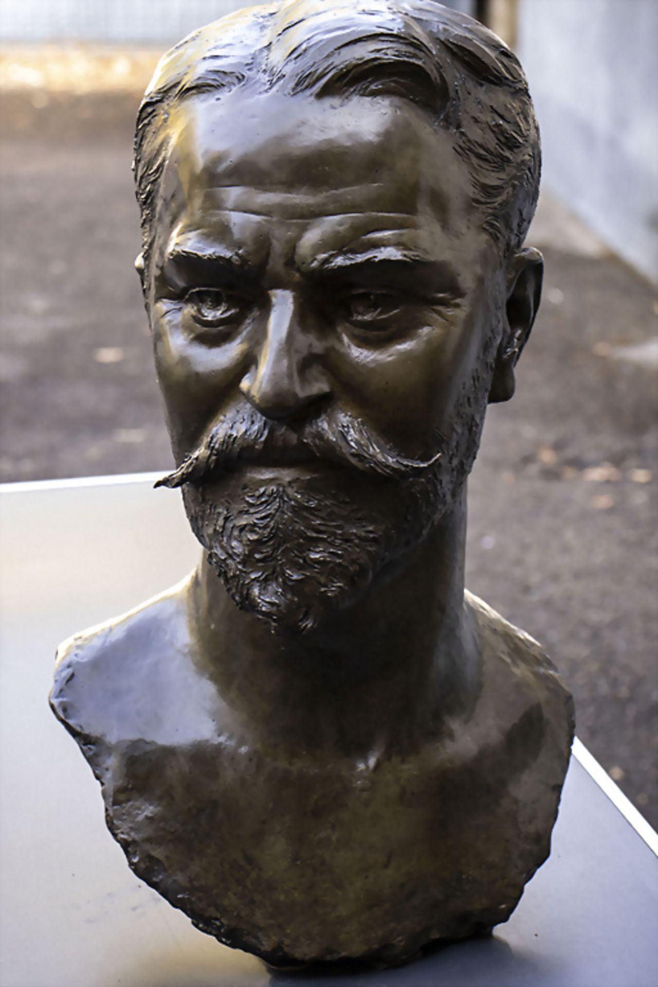 Alphonse Emmanuel DE MONCEL DE PERRIN (1866-1930), Männerbüste - Bild 2 aus 5