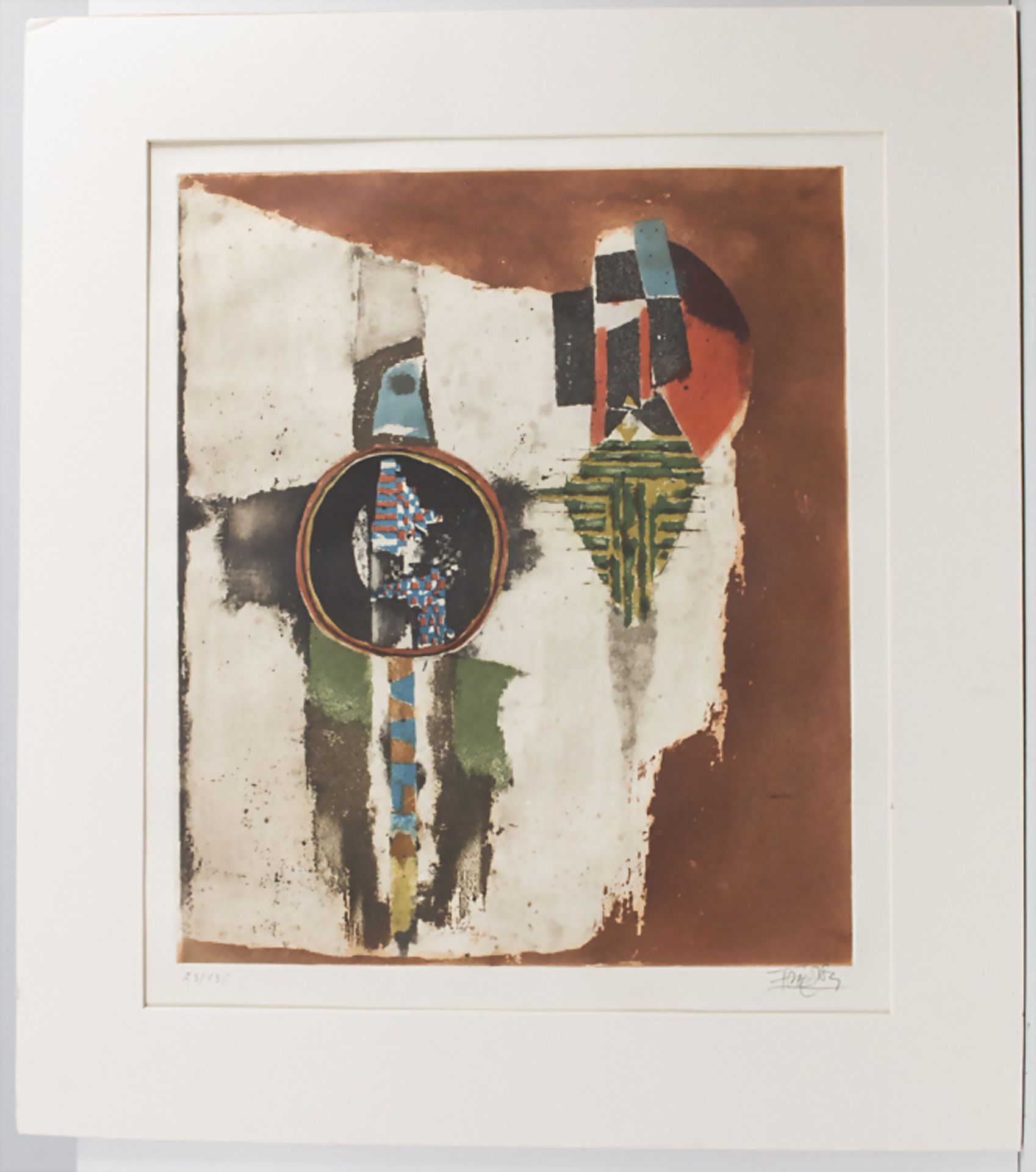 Johnny Friedländer (1912-1992), 'Abstrakte Formen' / 'Abstract shapes', 1970er - Bild 2 aus 3