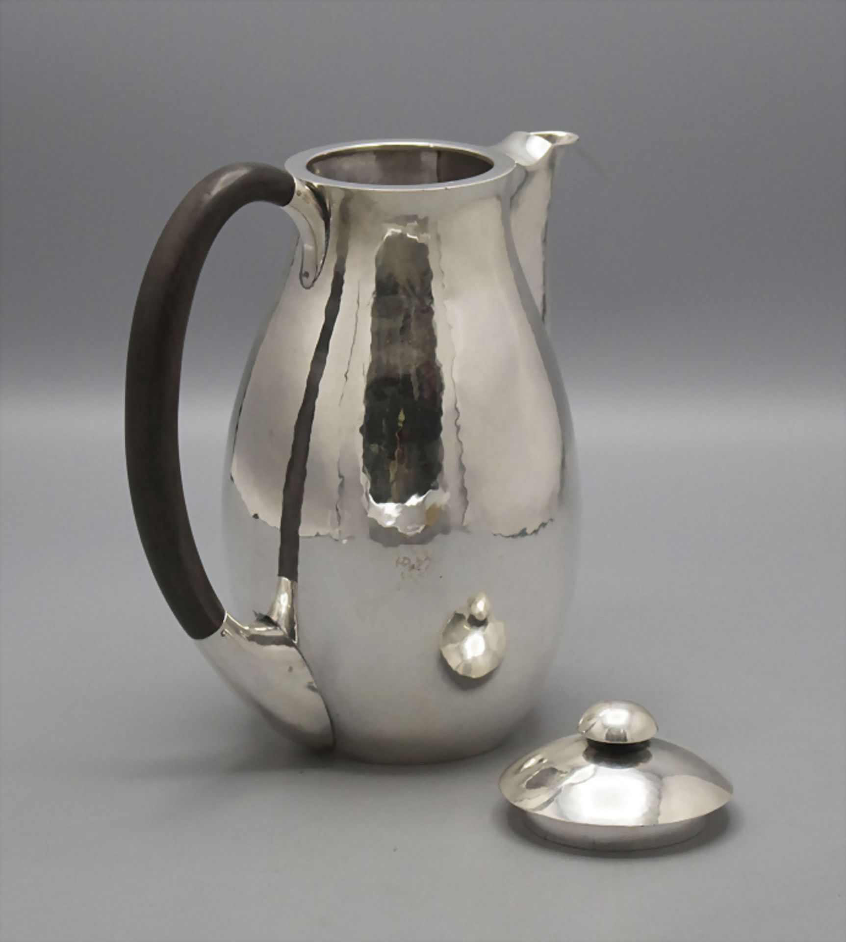 Art Déco Kaffeekern / A silver Art Deco coffee set, Hans Hansen, Denmark, 1930-1932 - Image 3 of 13