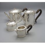 Art Déco Kaffee- und Teekern / An Art Deco silver coffee and tea set, Milano/Mailand, um 1950