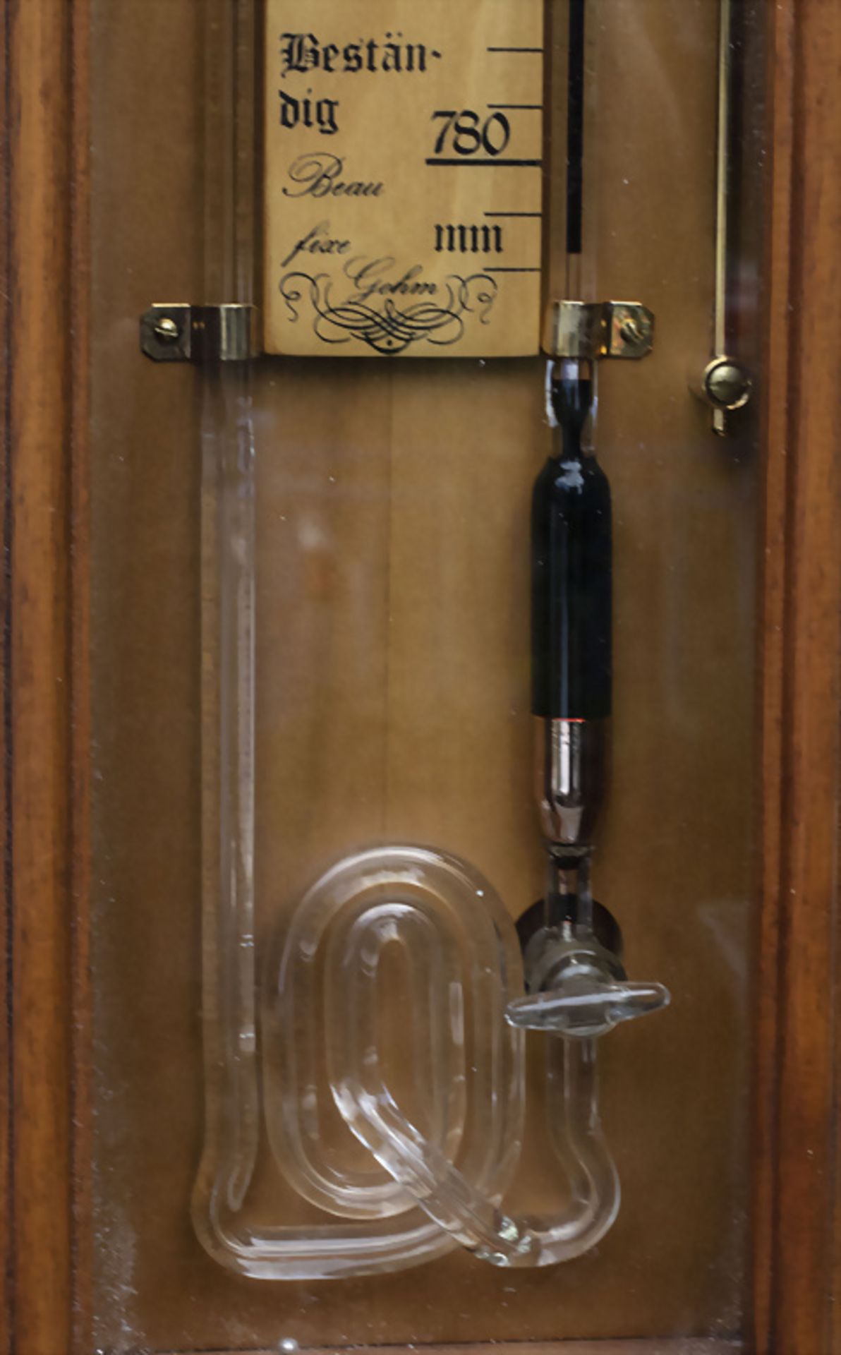 Luftdruckmesser / Barometer, Gohm, 20. Jh. - Image 2 of 3