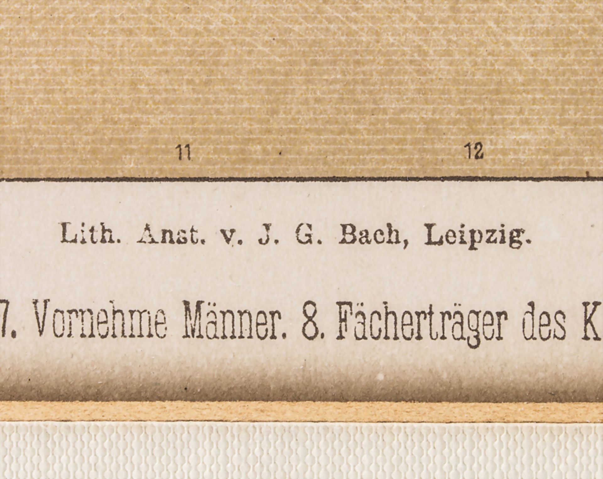 Monogrammist 'AK' (19. Jh.), 'Ägyptische Gewänder' / 'Egyptian dresses', Leipzig, um 1900 - Image 2 of 3