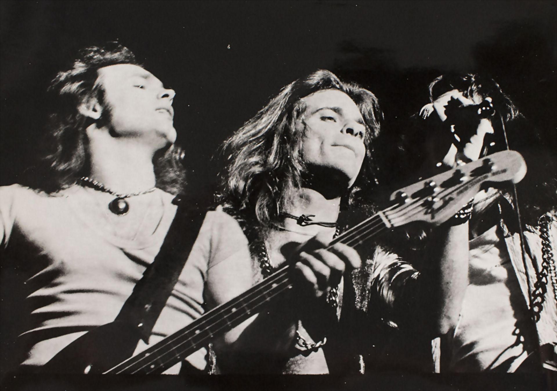Konzertfoto der Rockband Van Halen / A concert photograph of Van Halen, 1970er Jahre