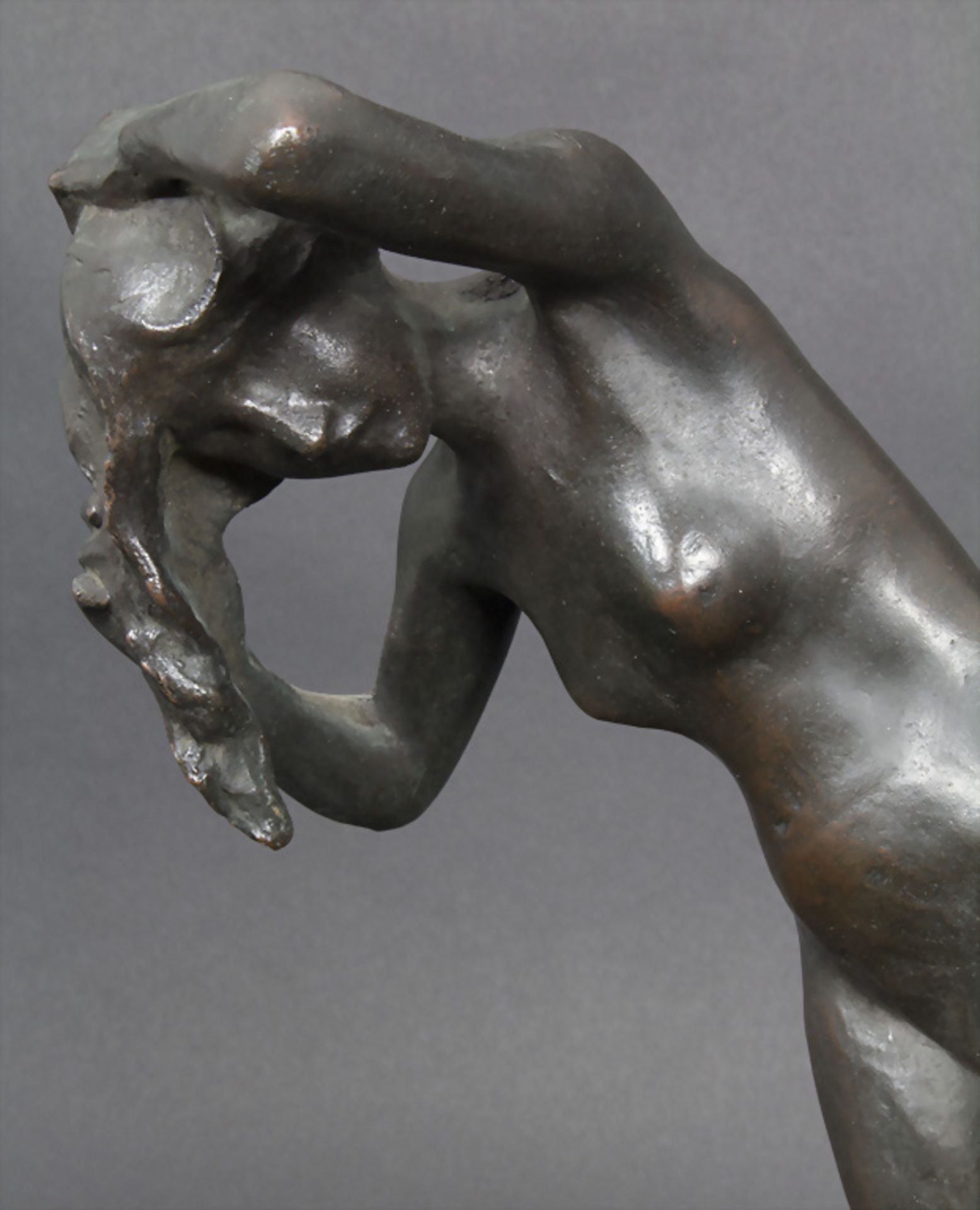 Frédéric Brou (Mauritus 1862-1926 Paris), 'Weiblicher Akt' / 'A female nude', um 1900 - Image 2 of 6