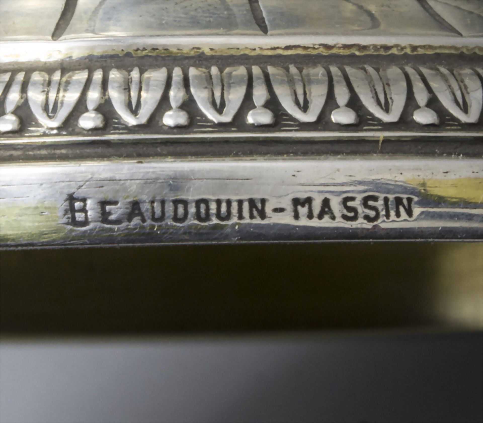 Prunkvase / A splendid silver vase, Beaudouin-Massin, Paris, 19. Jh. - Bild 8 aus 10