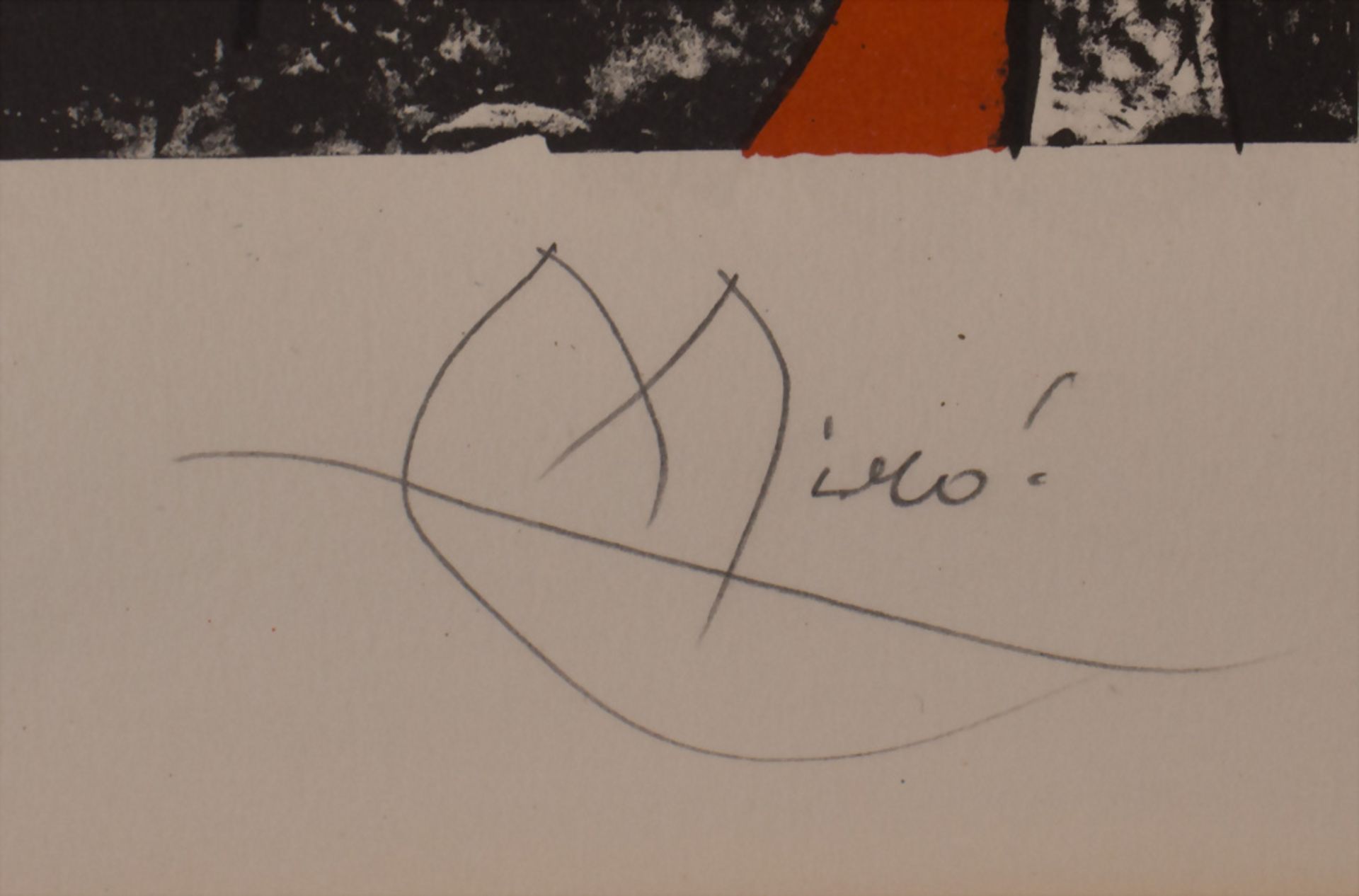 Joan Miró (1893-1983), aus der Serie 'Les révolutions scéniques du XXe siècle', 1975 - Image 2 of 2