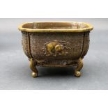Räuchergefäß / A bronze incense burner, China, Qing Dynastie (1644-1911)