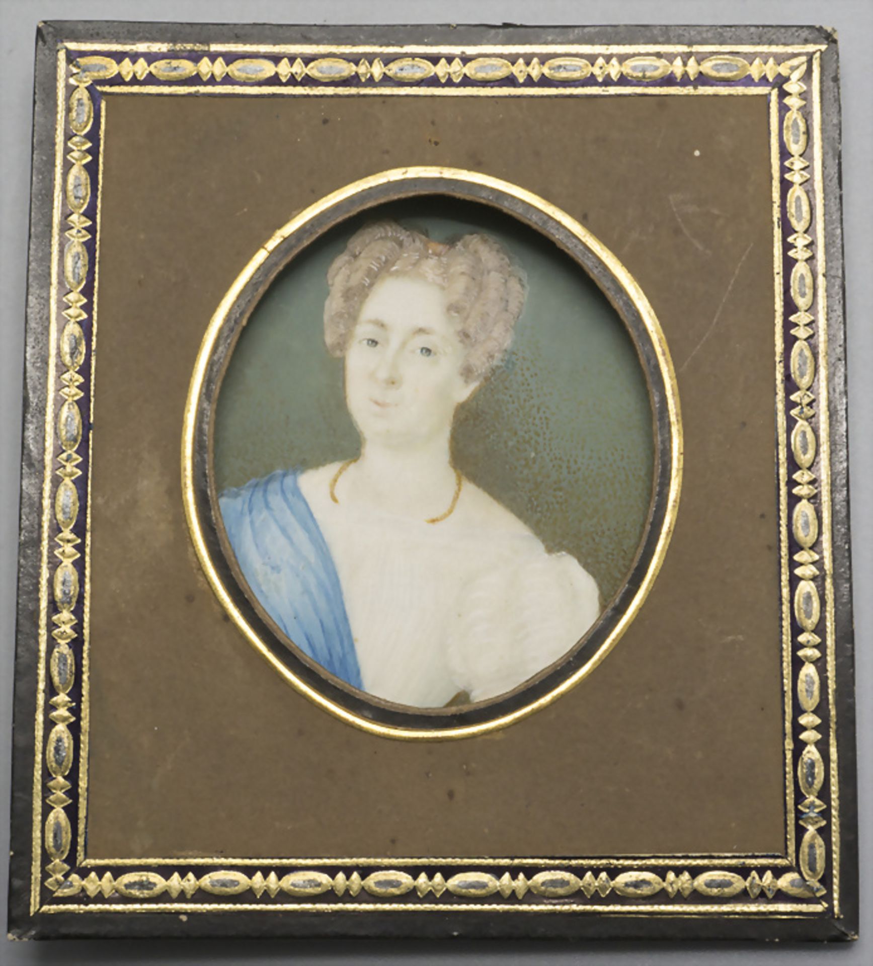 Künstler des 19. Jh., 'Biedermeier Damenporträt' / 'A Biedermeier portrait of a lady', Deutschland