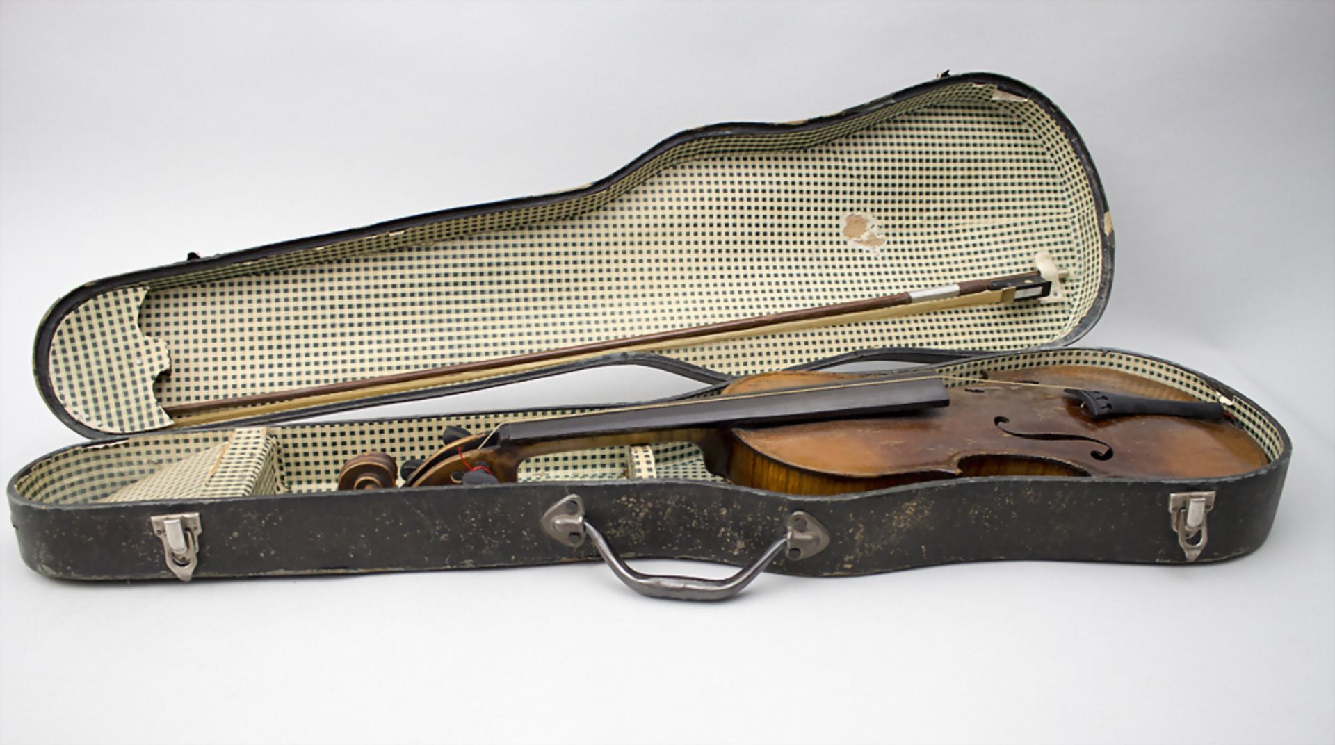 Violine / A violin, deutsch, um 1900