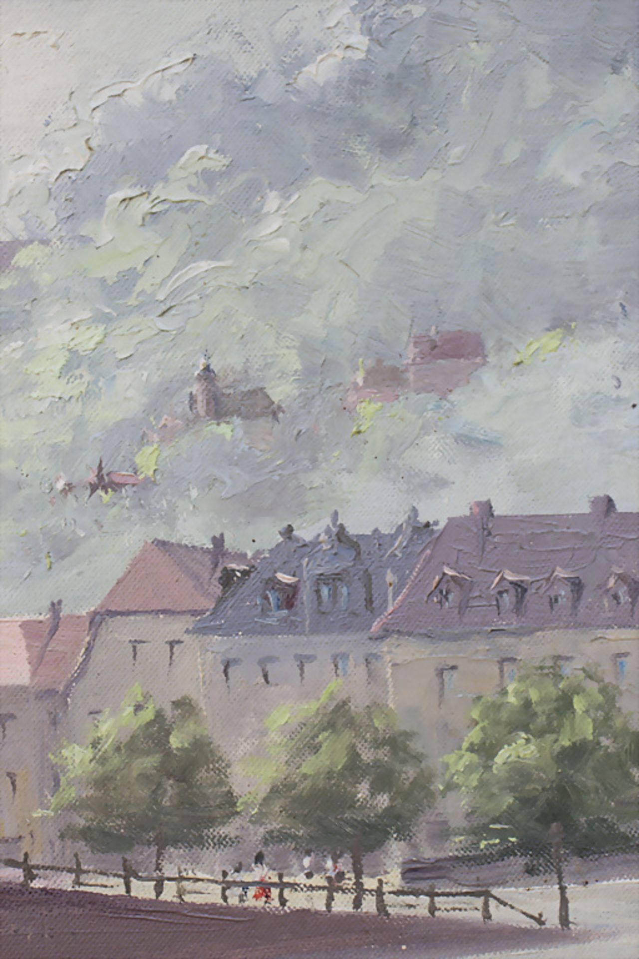 Karl STAUSS (1887-1964), 'Heidelberg', um 1950 - Bild 4 aus 8