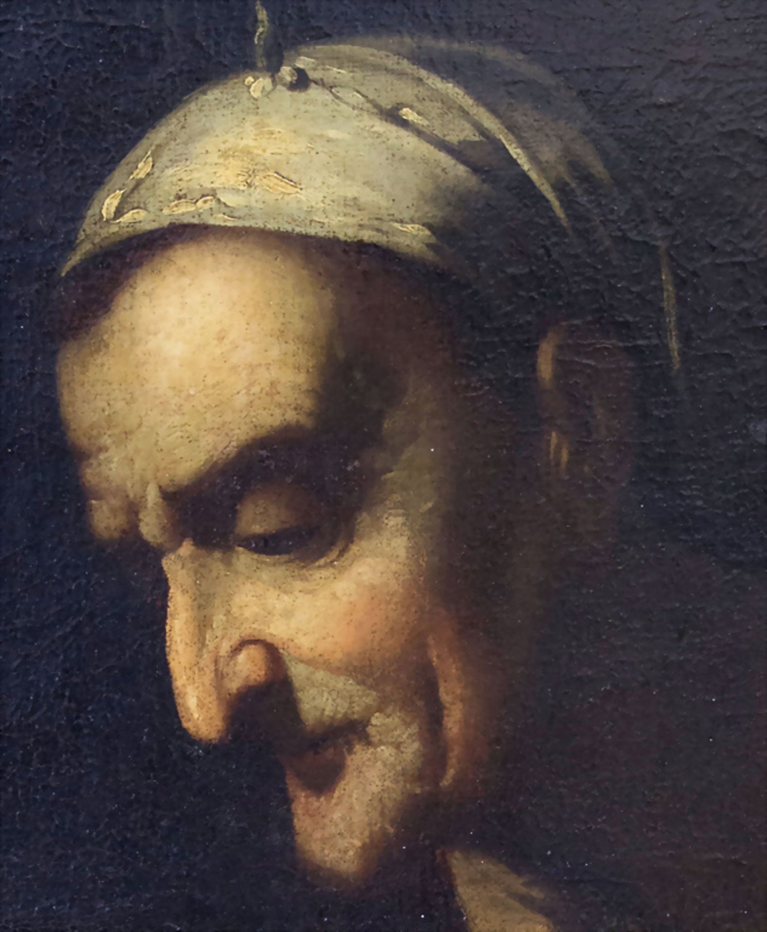 Pietro Bellotti / Bellotto (1625/7-1700), 'Vecchia Filosofa piegata su un Libro', 2. Hälfte 17. Jh. - Bild 4 aus 7