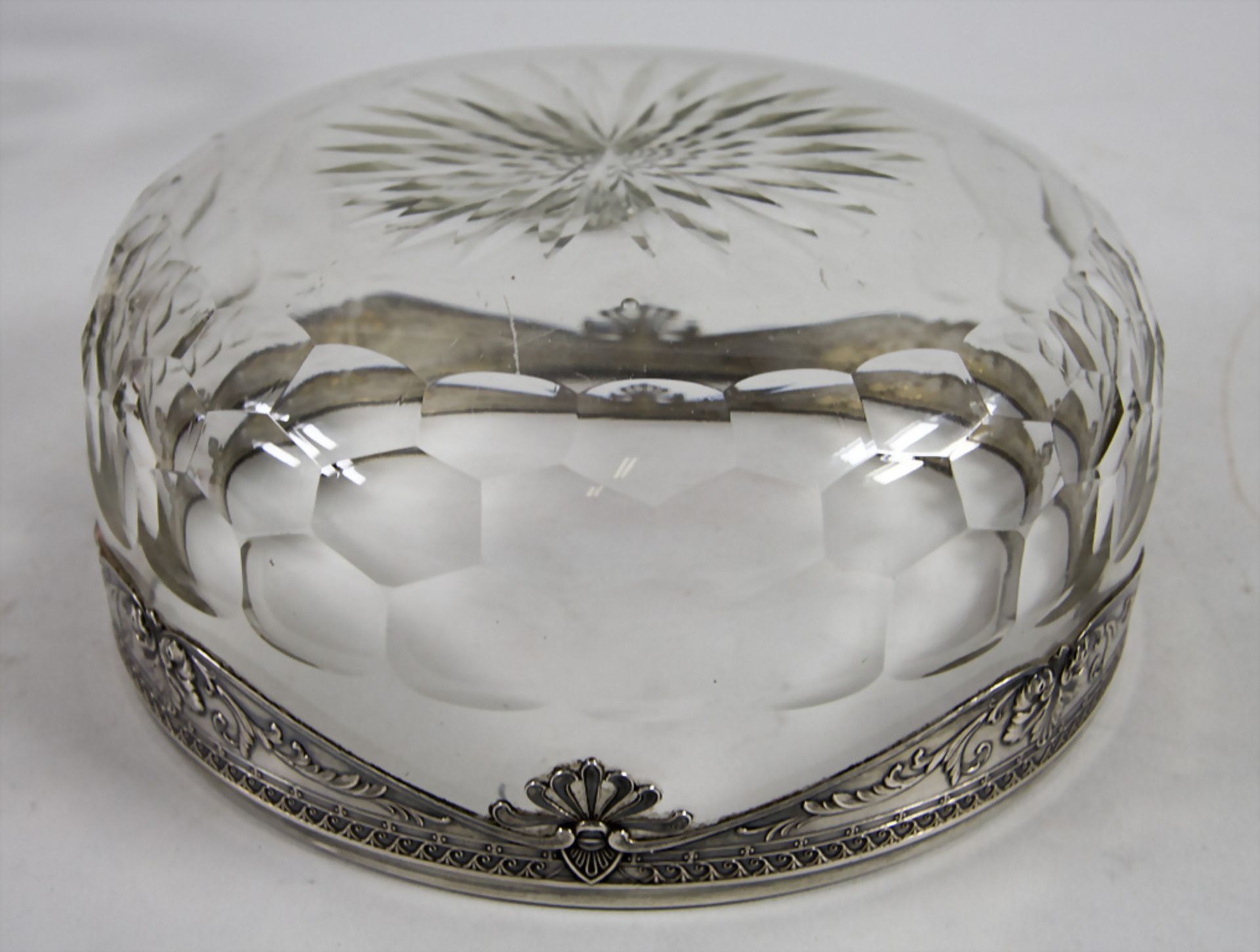 Obstschale / A fruit bowl with silver mount, Société Parisienne d'Orfèvrerie, Paris, 1910-14 - Bild 2 aus 4