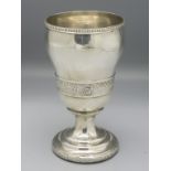 Großer Kelch / A silver goblet, um 1800
