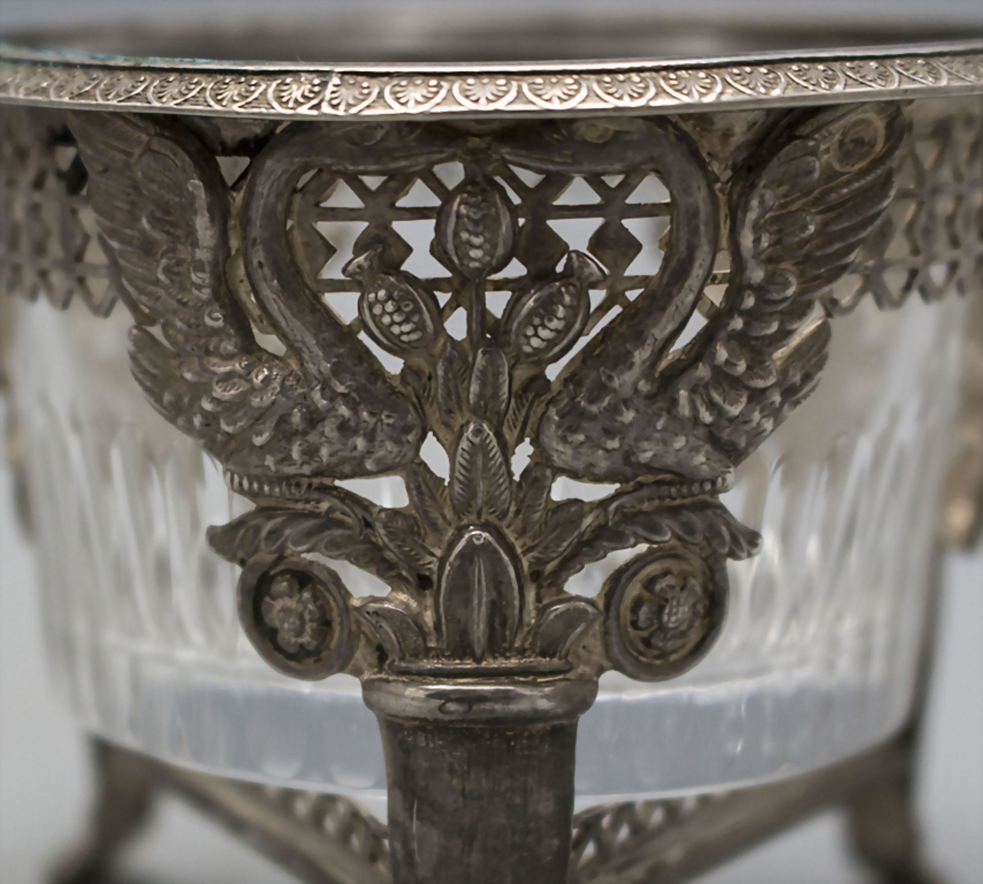 Paar Empire Salieren / A pair of Empire silver salt cellars, Ambroise Mignerot, Paris, 1810-1818 - Bild 5 aus 6