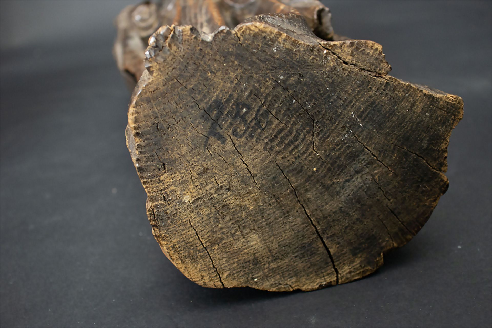 Skulptur Heiliger Petrus/Paulus / A wooden sculpture Saint Peter or Paul, wohl Frankreich, 17. Jh. - Bild 5 aus 5