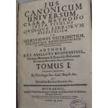 R.P.F. Anacleto Reiffenstuel: Jus canonicum universum, Band 1, 1700