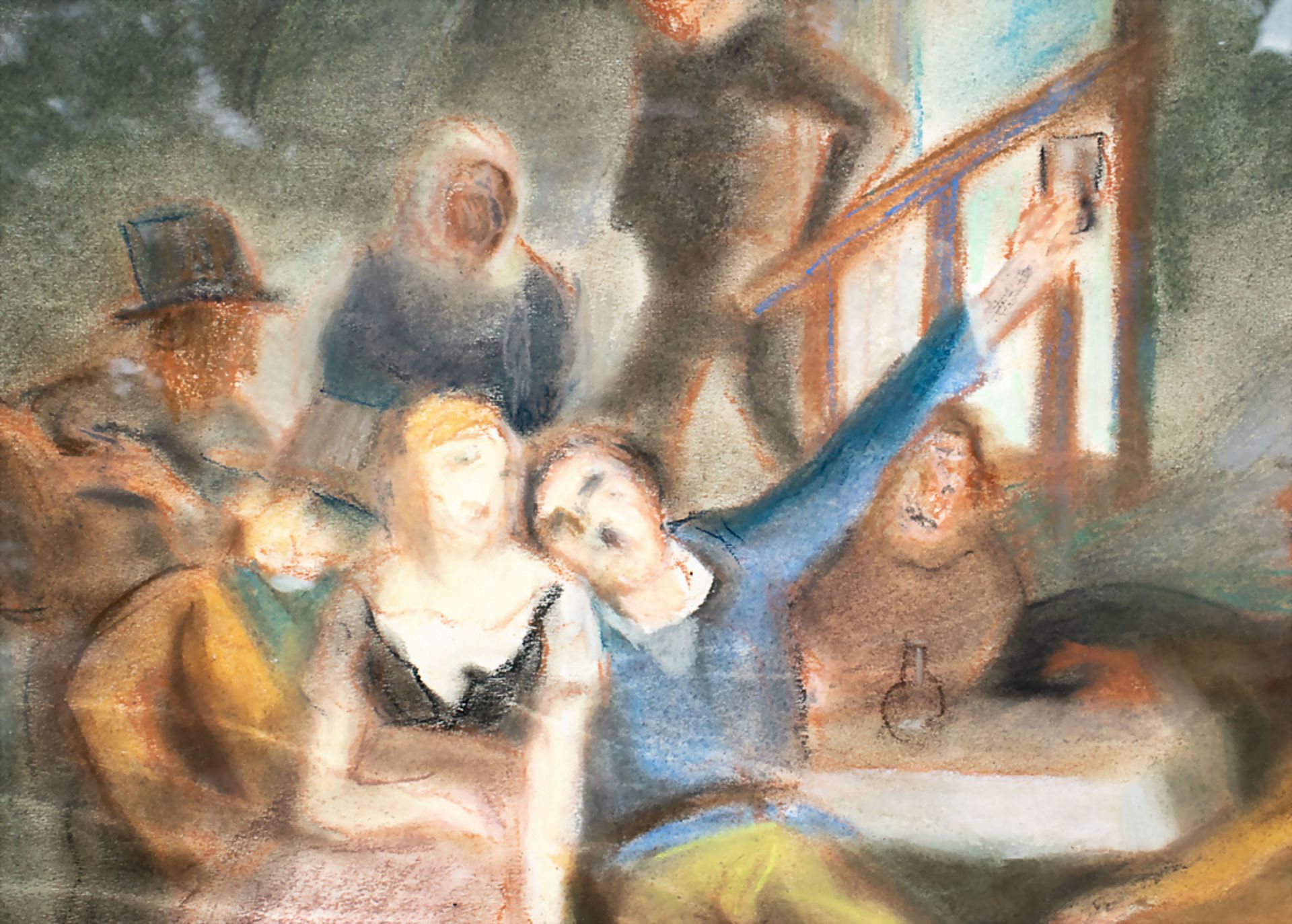 Fay DEZSÖ (1888-1945), 'Im Wirtshaus' / 'At the pub', Ungarn - Image 4 of 8