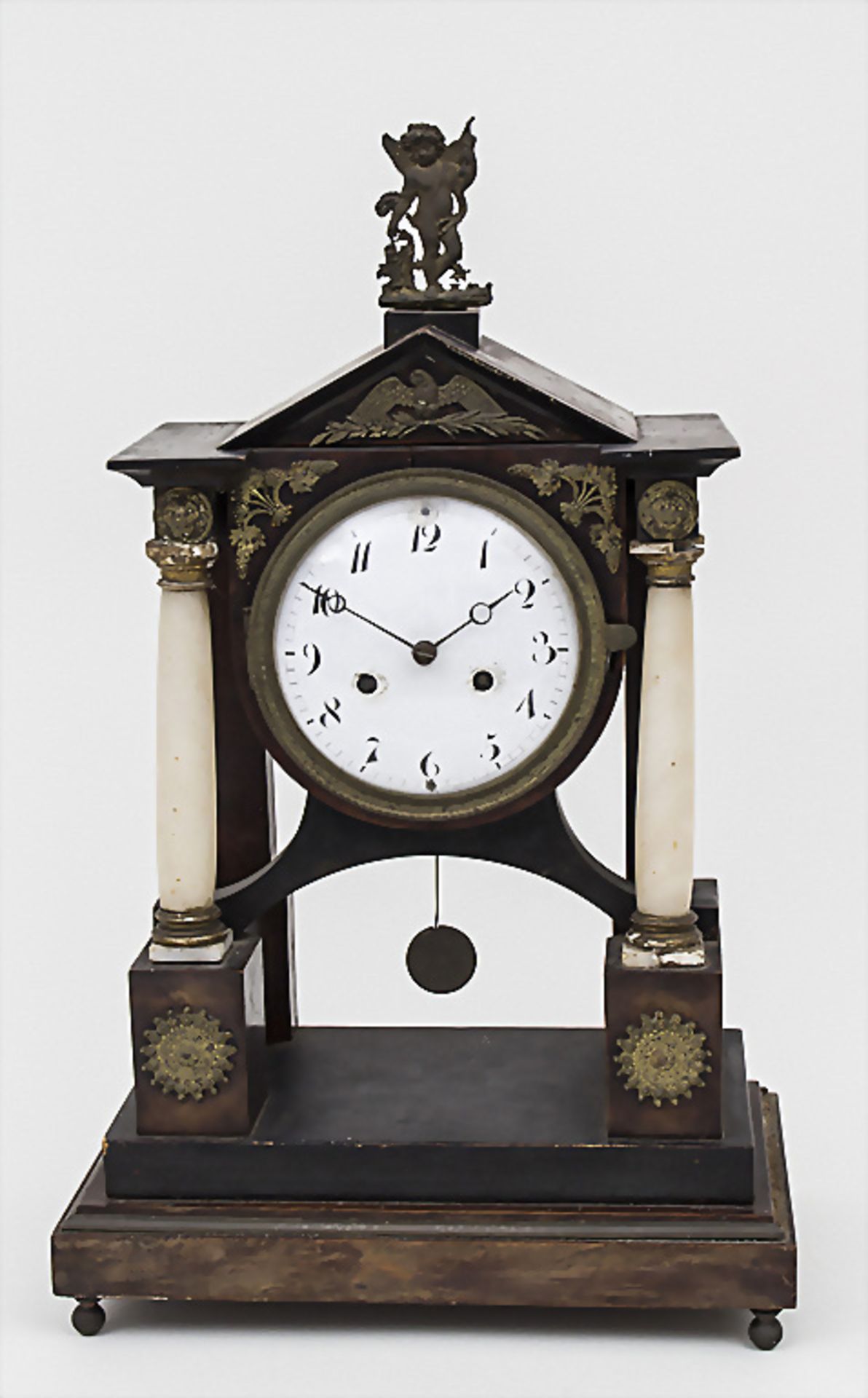 Empire-Portaluhr / An Empire clock, um 1810