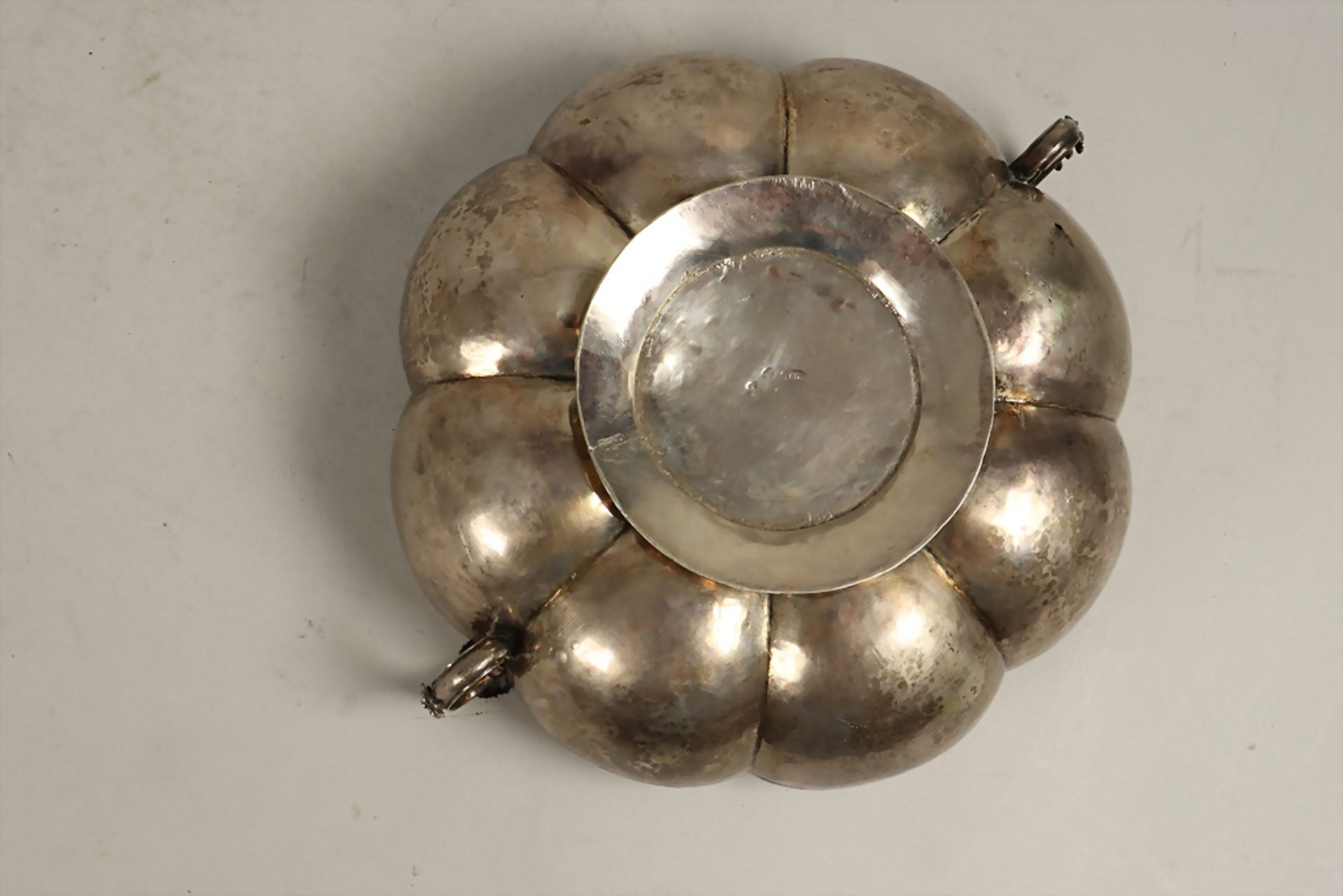 Barock Schüssel / A large Baroque silver bowl, Cayetano Buitrón, Mexico, nach 1810 - Image 7 of 8