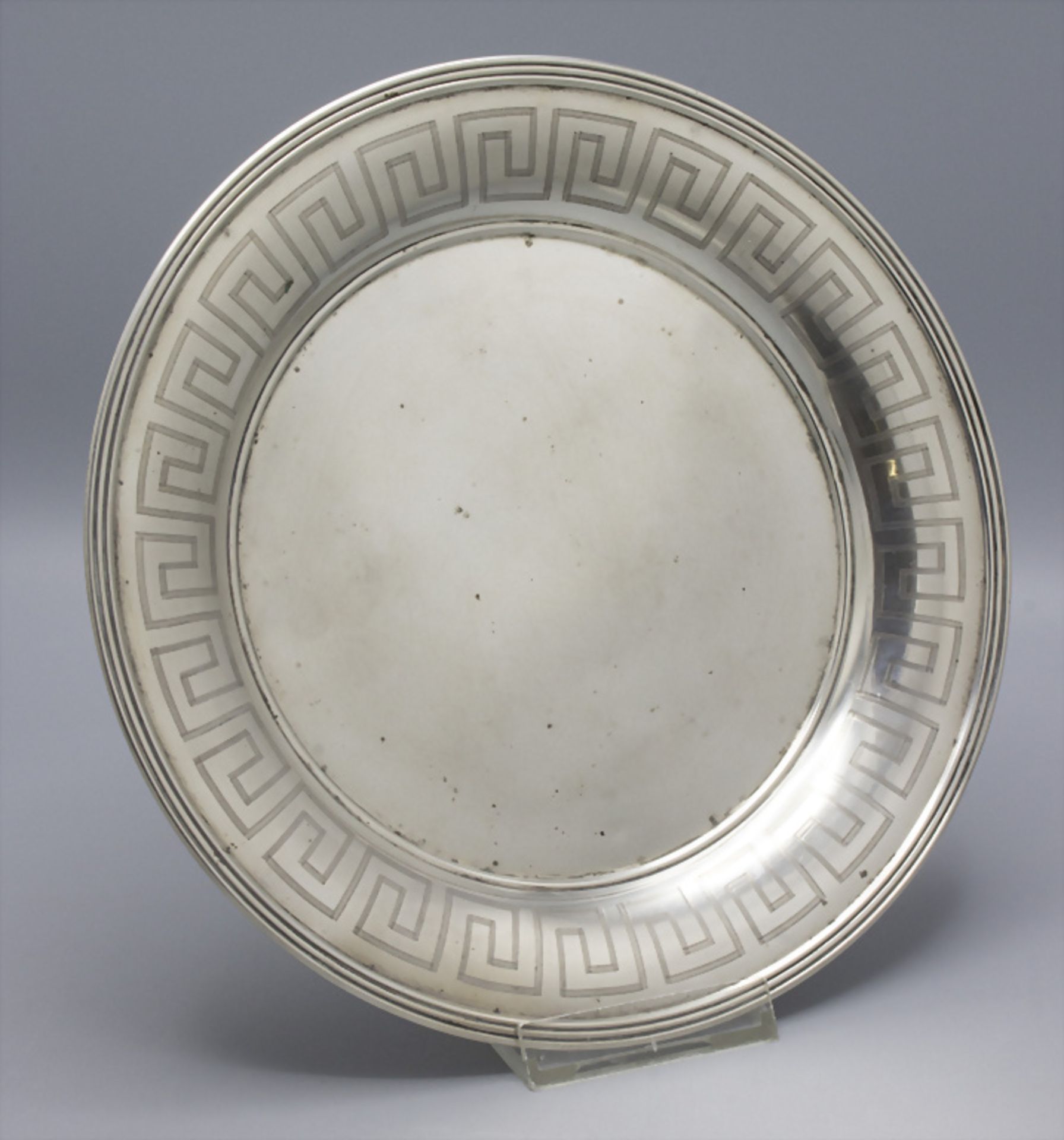 Silberteller / A silver plate, van Kempen, The Hague, 1869