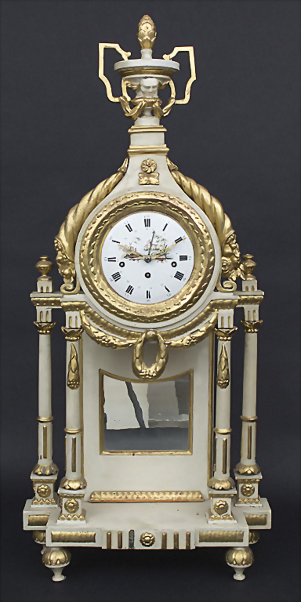 Louis-Seize-Kaminuhr / Louis-Seize mantle Clock, Jocob Scholz, Neumarkt, um 1775