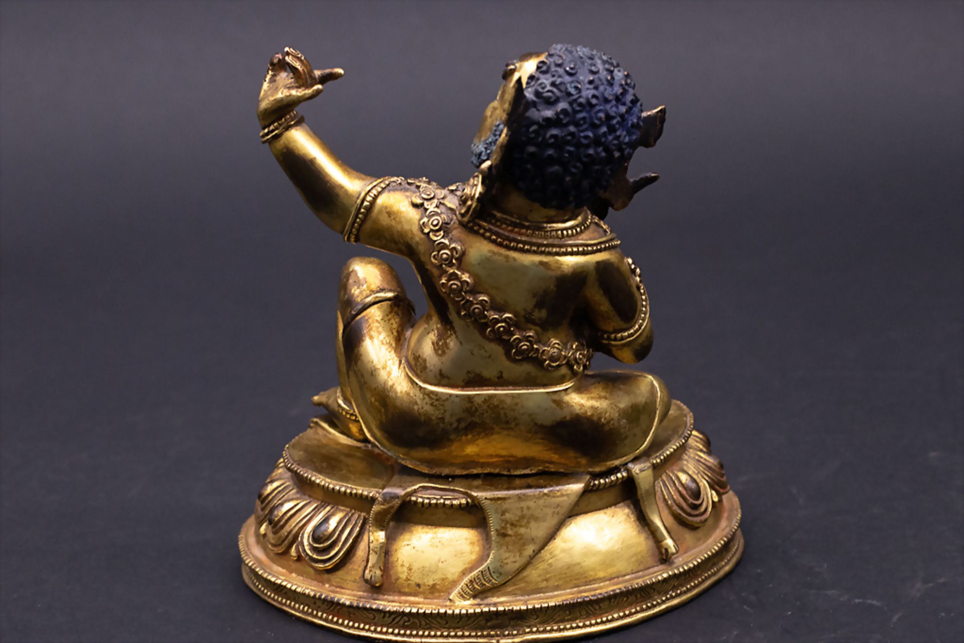 Bodhisattva Vajrapani, wohl Tibet, 19. Jh. - Bild 3 aus 6