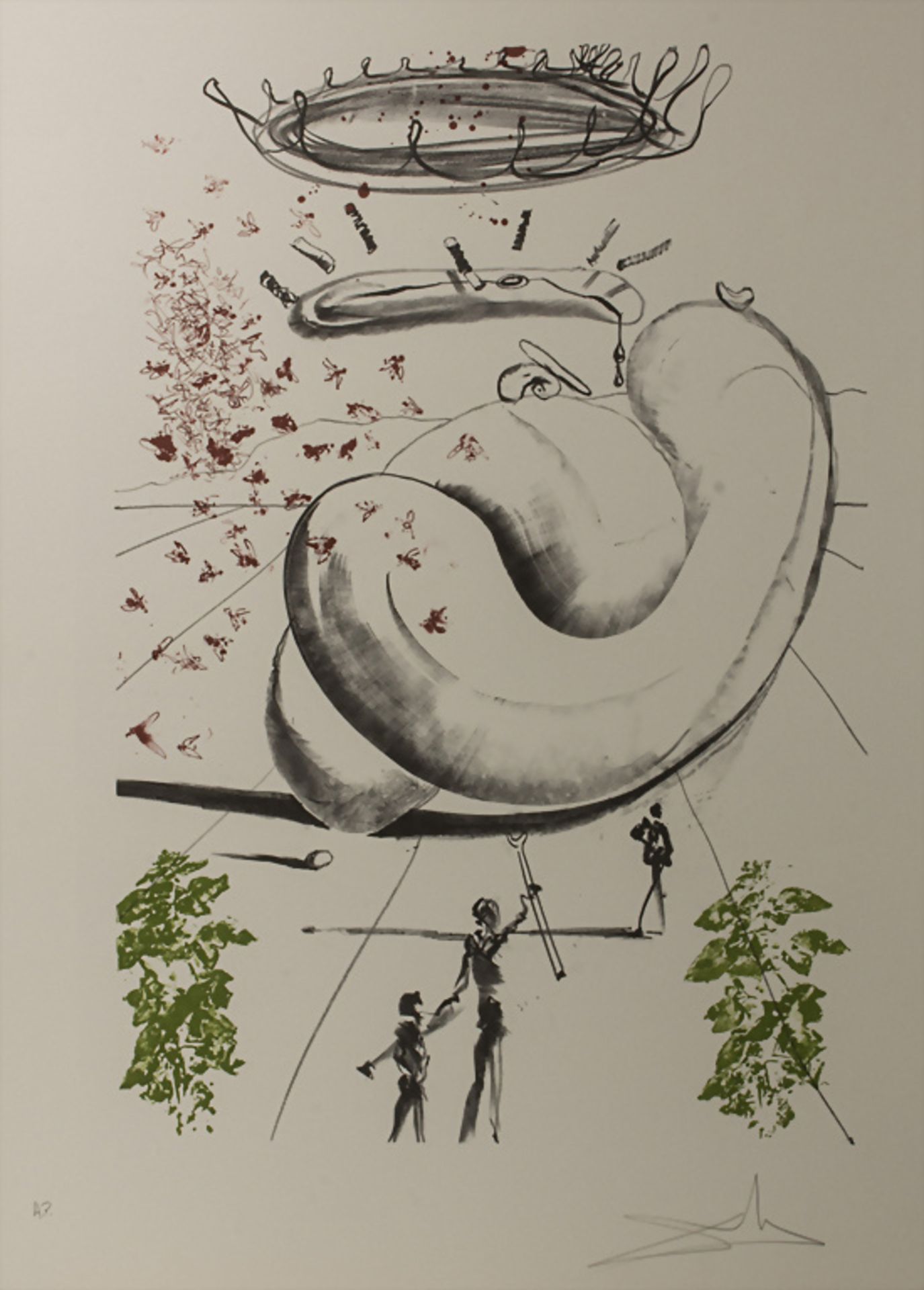 Salvador Dalí (1904-1989), 'Moscas' / 'Flies', 1973 - Image 2 of 5