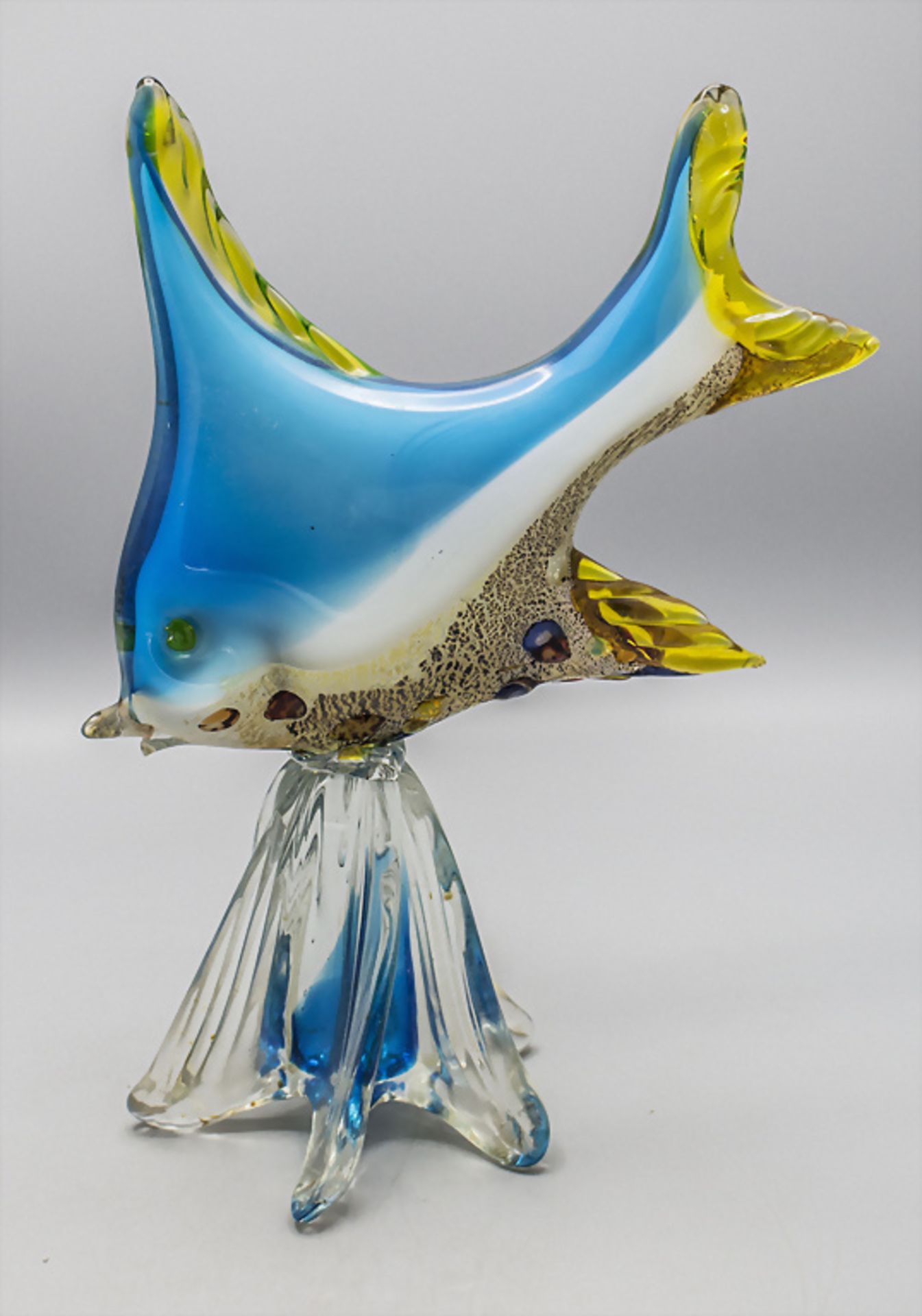 Fisch-Figur / A glass figure of a fish, Murano, Italien, 20. Jh.