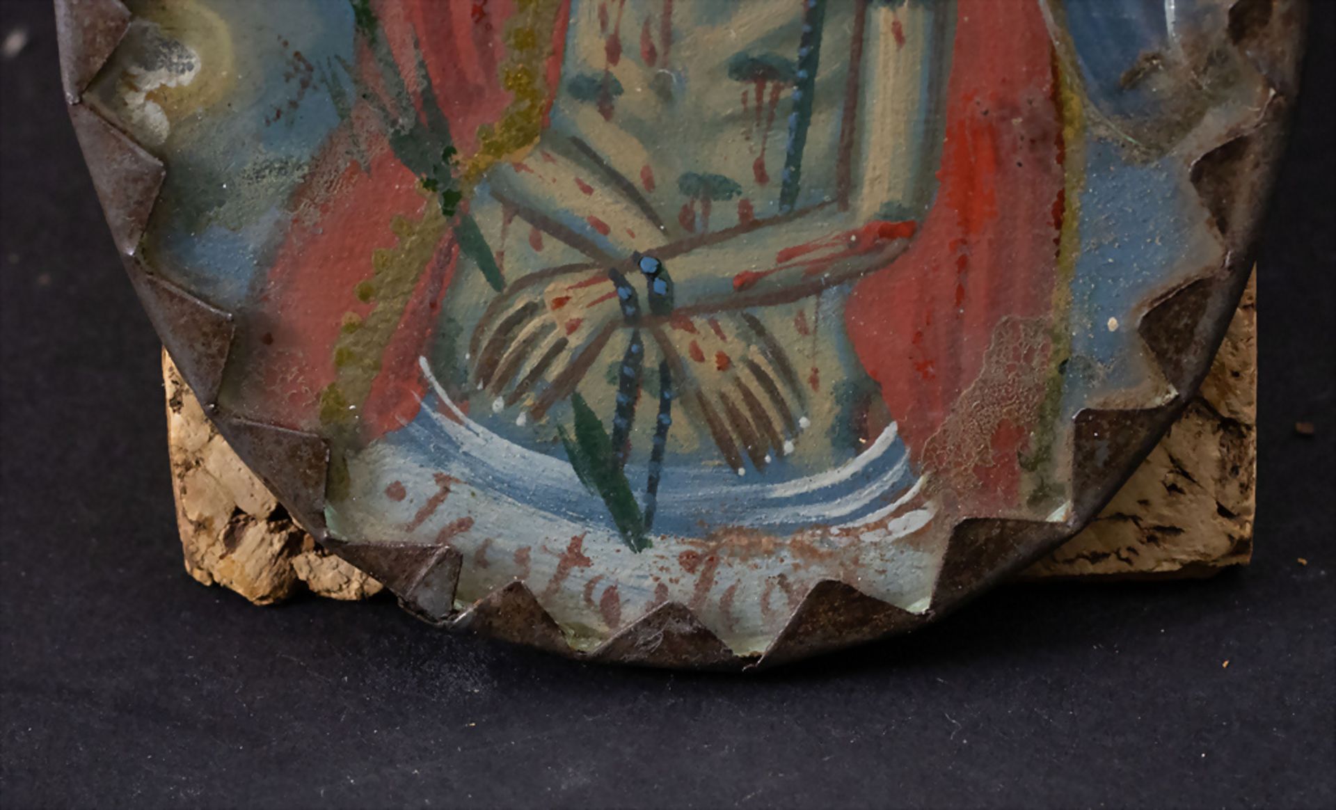 Miniaturmalerei 'Maria Schmerzensmann' / A miniature painting of Mary and Man of Sorrows, ... - Image 6 of 6