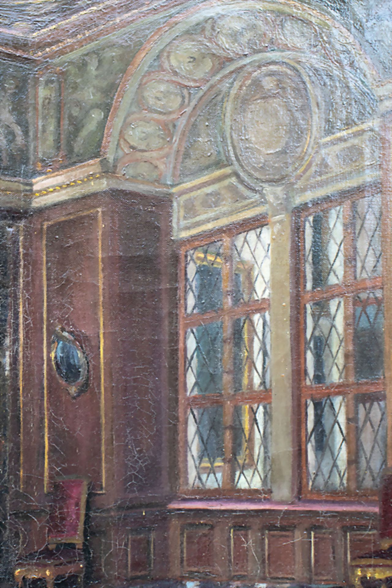 Friedrich GURLITT (1865-?), 'Trierzimmer (Vorsaal) in der Münchener Residenz', 1935 - Bild 5 aus 11