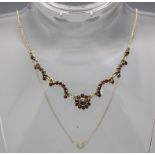 Granat-Halskette / Granat jewellery
