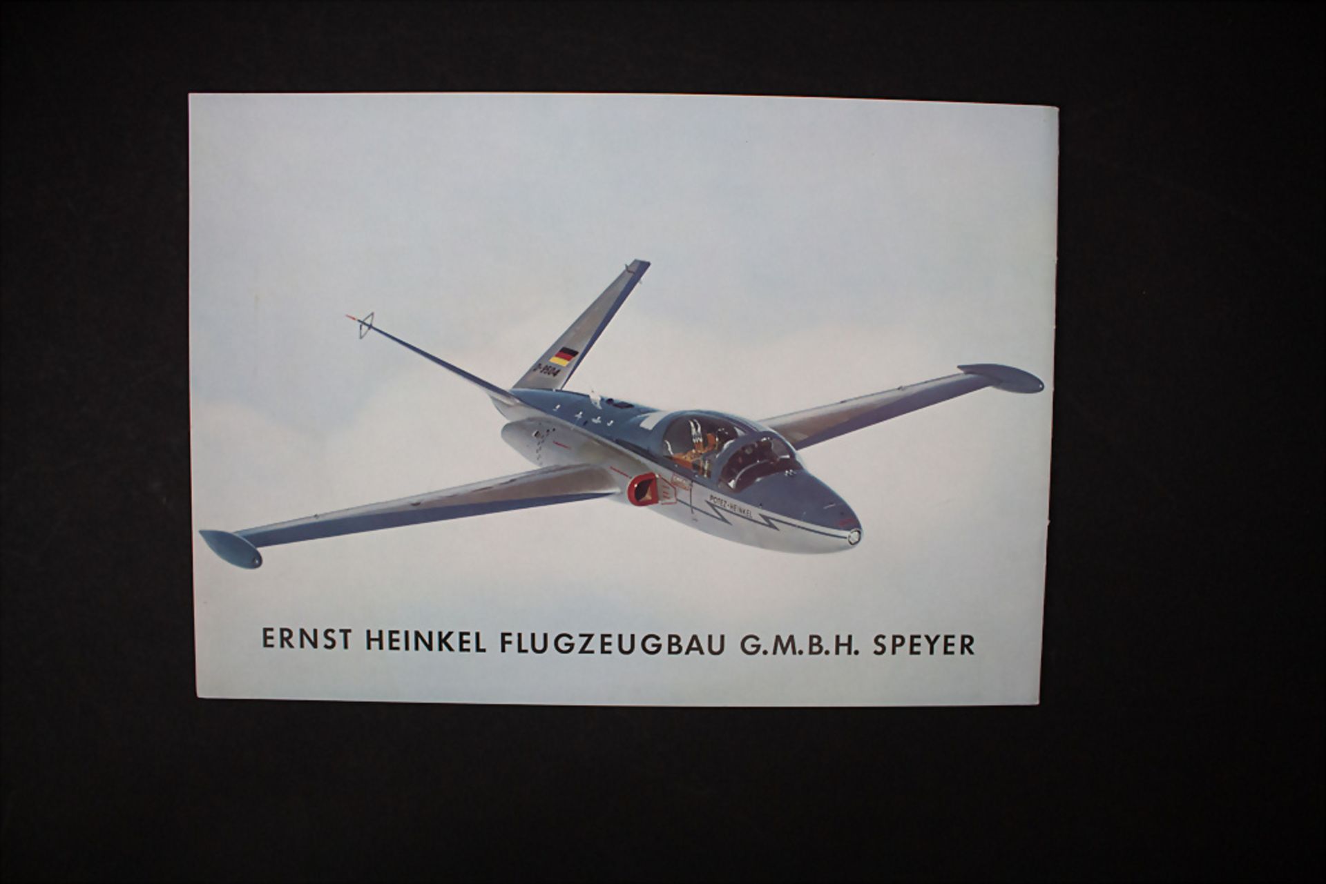 Prospekt 'POETZ-HEINKEL CM 191', Ernst Heinkel Flugzeugbau GmbH Speyer, um 1978 - Image 3 of 3