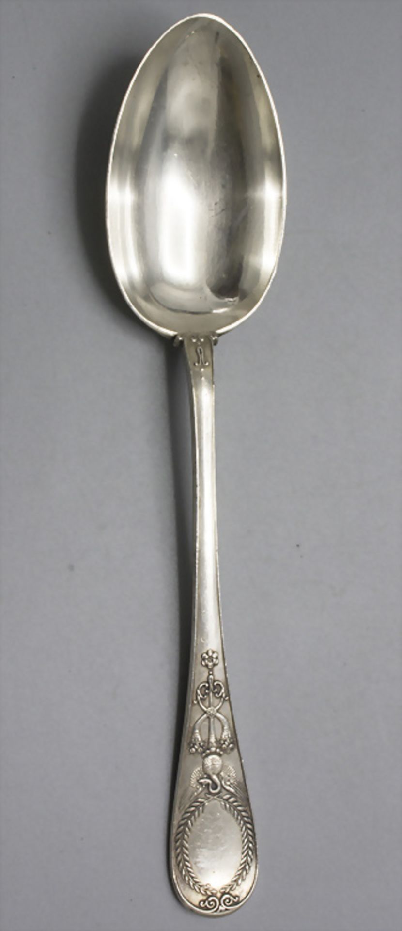 8 Löffel / 8 silver spoons, CARL FABERGÉ, Sankt Petersburg, um 1900 - Image 3 of 6