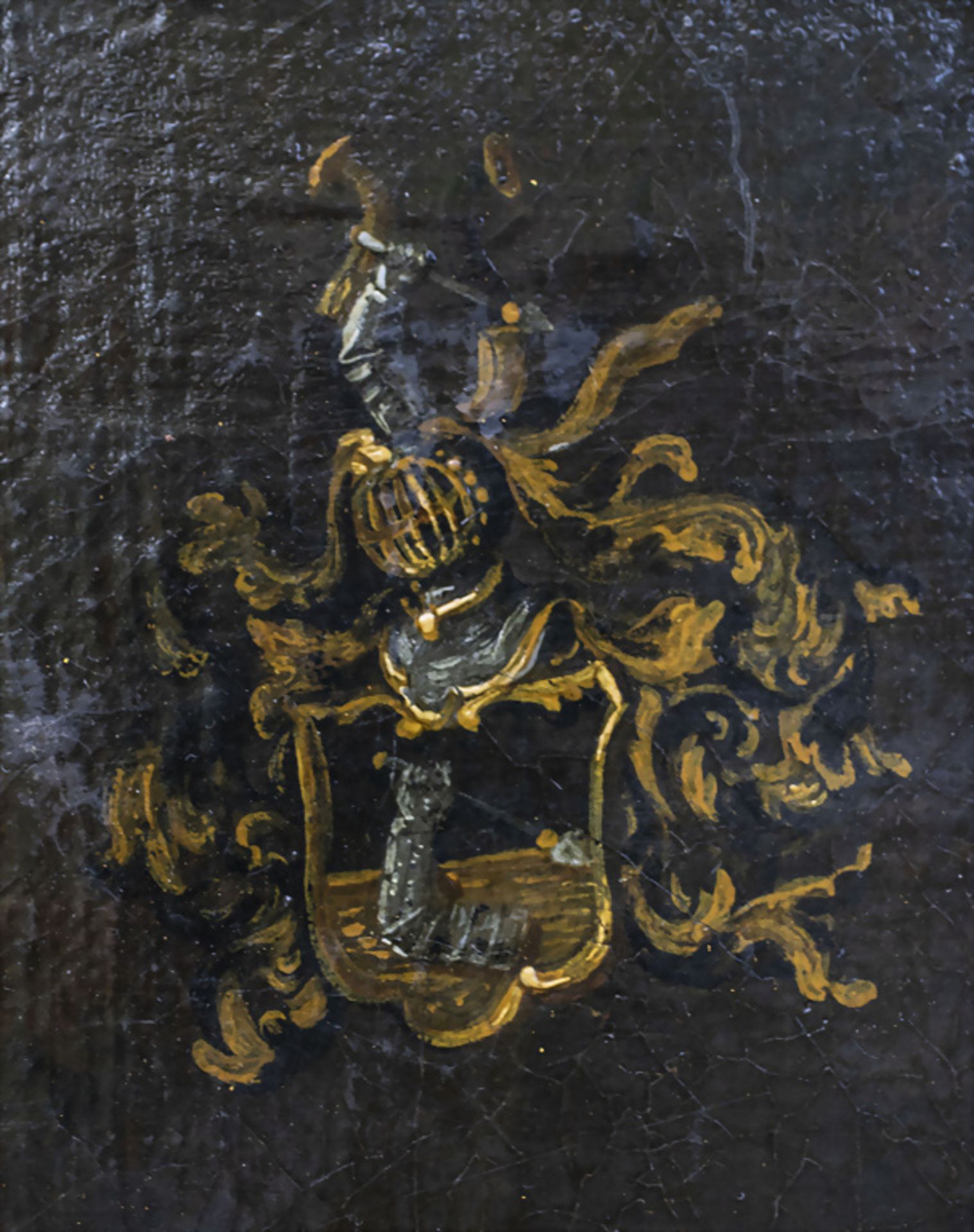 Herrenportrait mit Wappen / A portrait of a gentleman with coat of arms - Bild 5 aus 5
