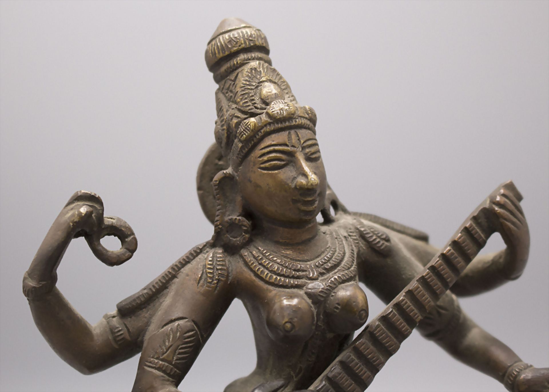 Shiva mit Sita, Indien, 19. Jh. - Image 5 of 5