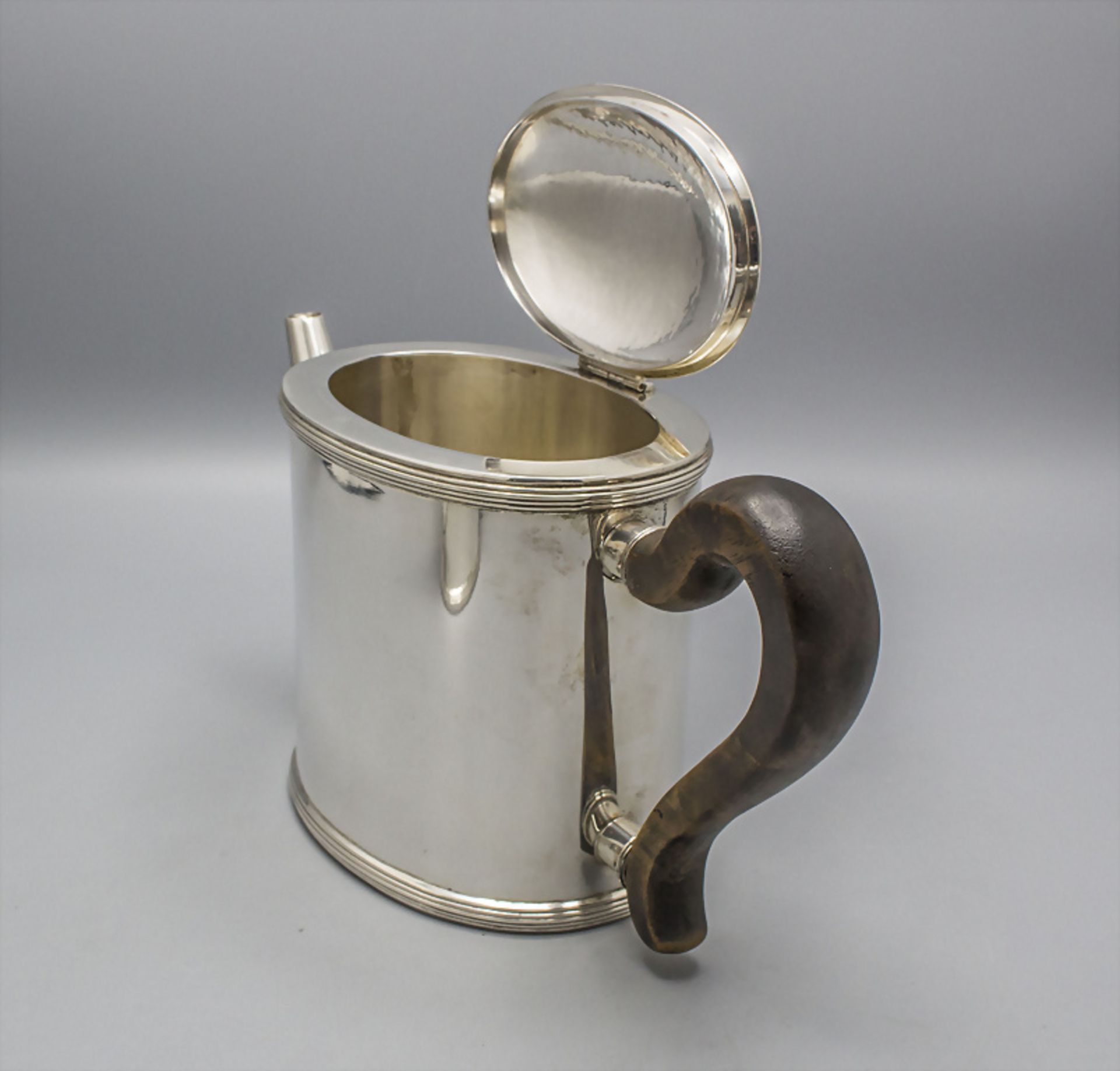 Art Déco Kaffee- und Teekern / An Art Deco silver coffee and tea set, Milano/Mailand, um 1950 - Bild 3 aus 11