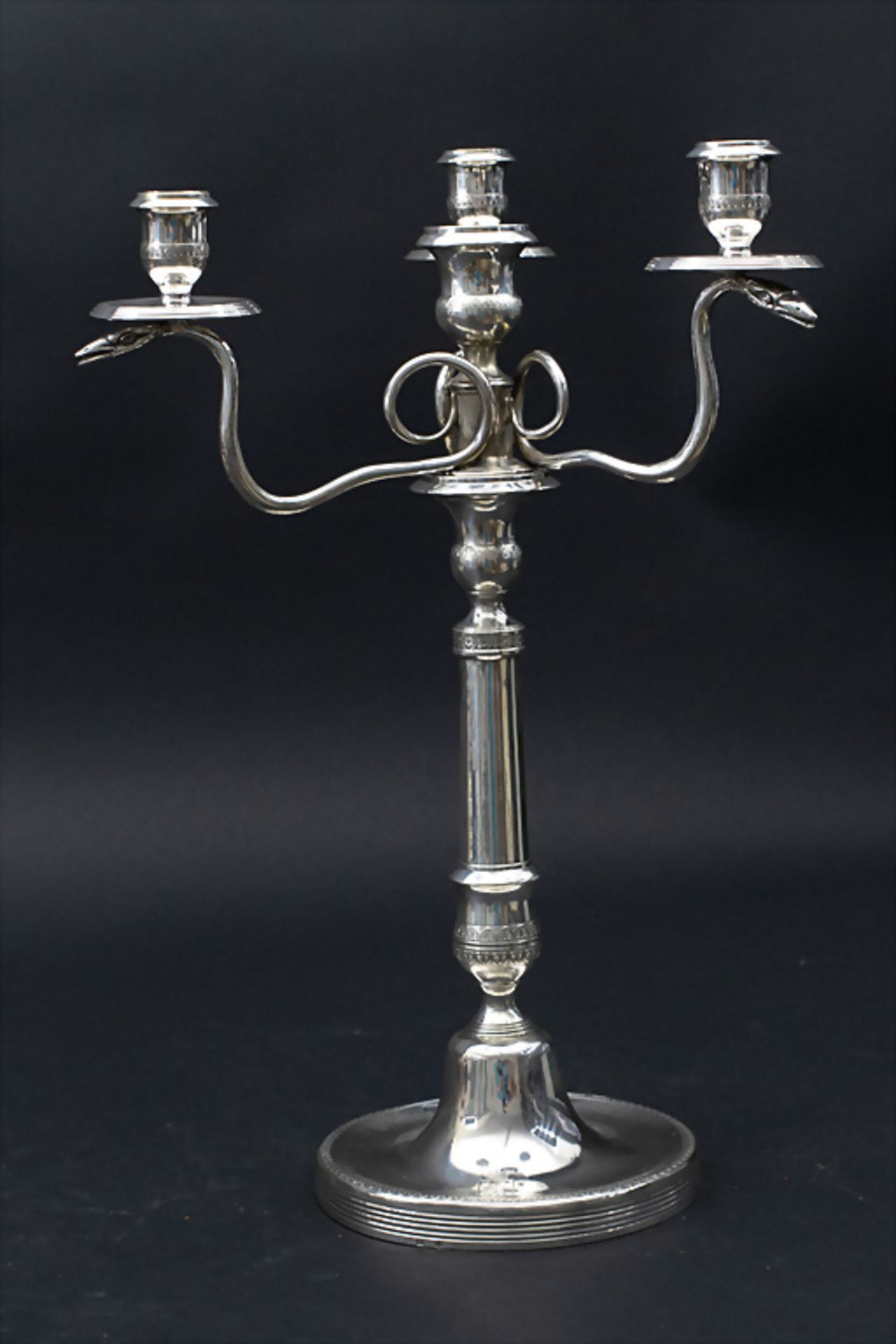 Empire Girandole / An Empire silver girandole, Neapel / Napoli / Naples, um 1800