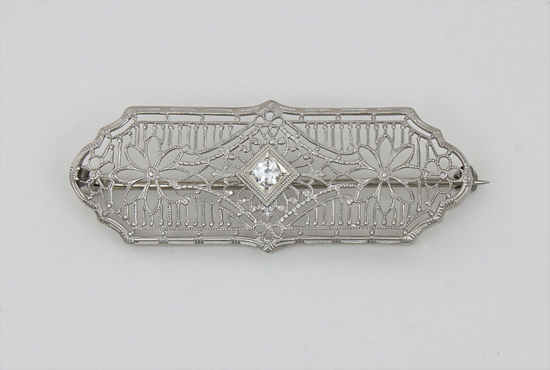 Brosche mit Diamant / Brooch with Diamond