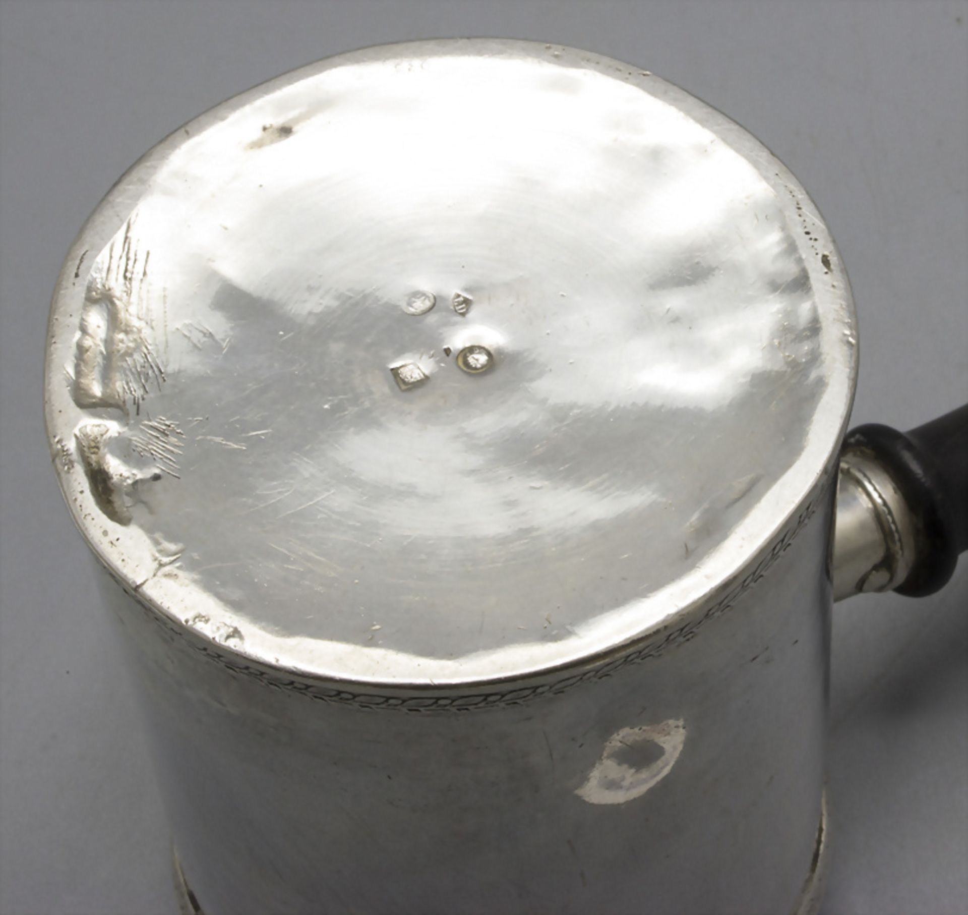 Kanne für Medizin / A silver pot for medicine, Liege/Lüttich, um 1810 - Image 6 of 8