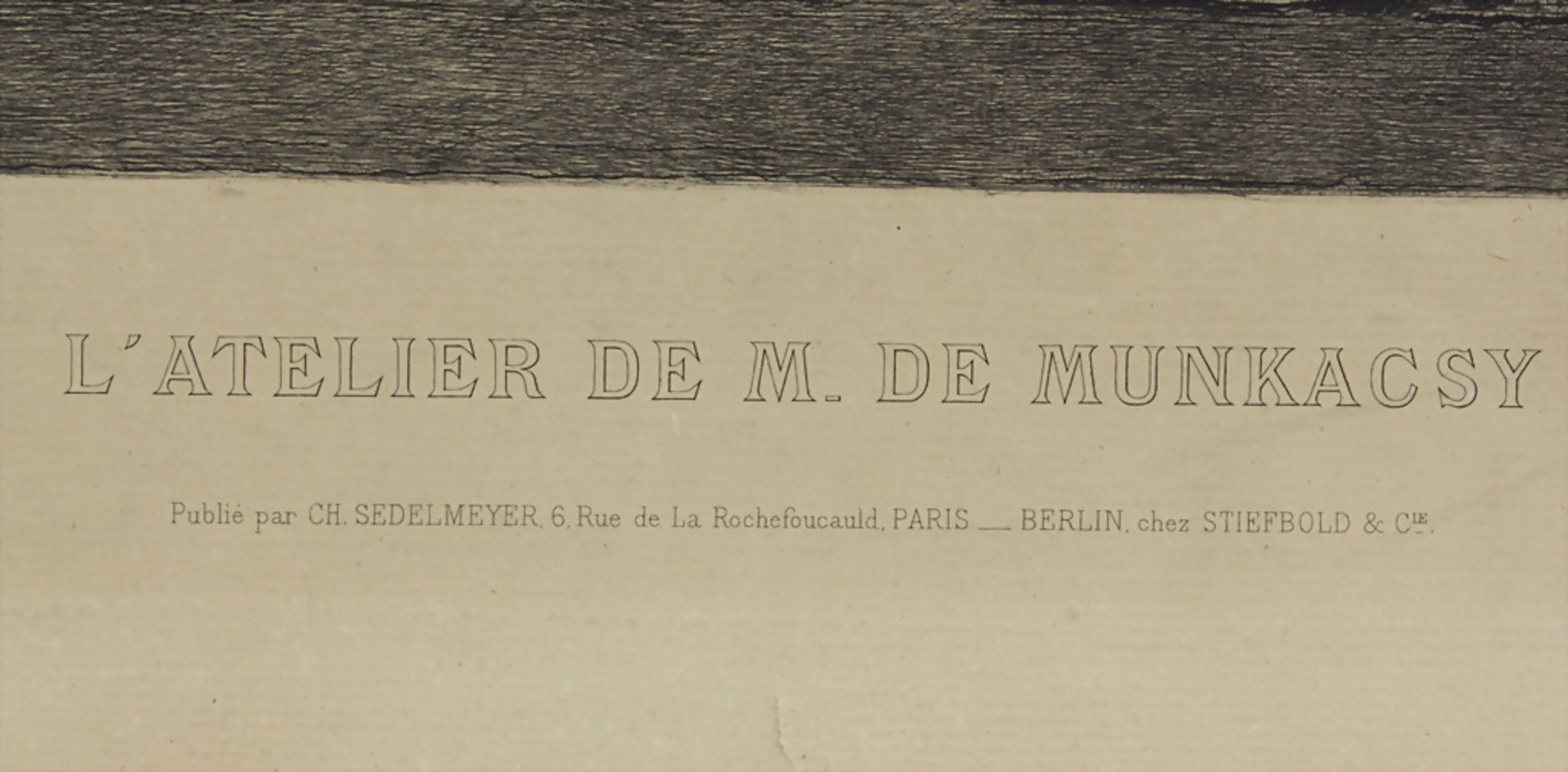 Mihály Munkácsy (1844-1900), 'Das Atelier des Künstlers' / 'The studio of the artist', 1876 - Image 4 of 10