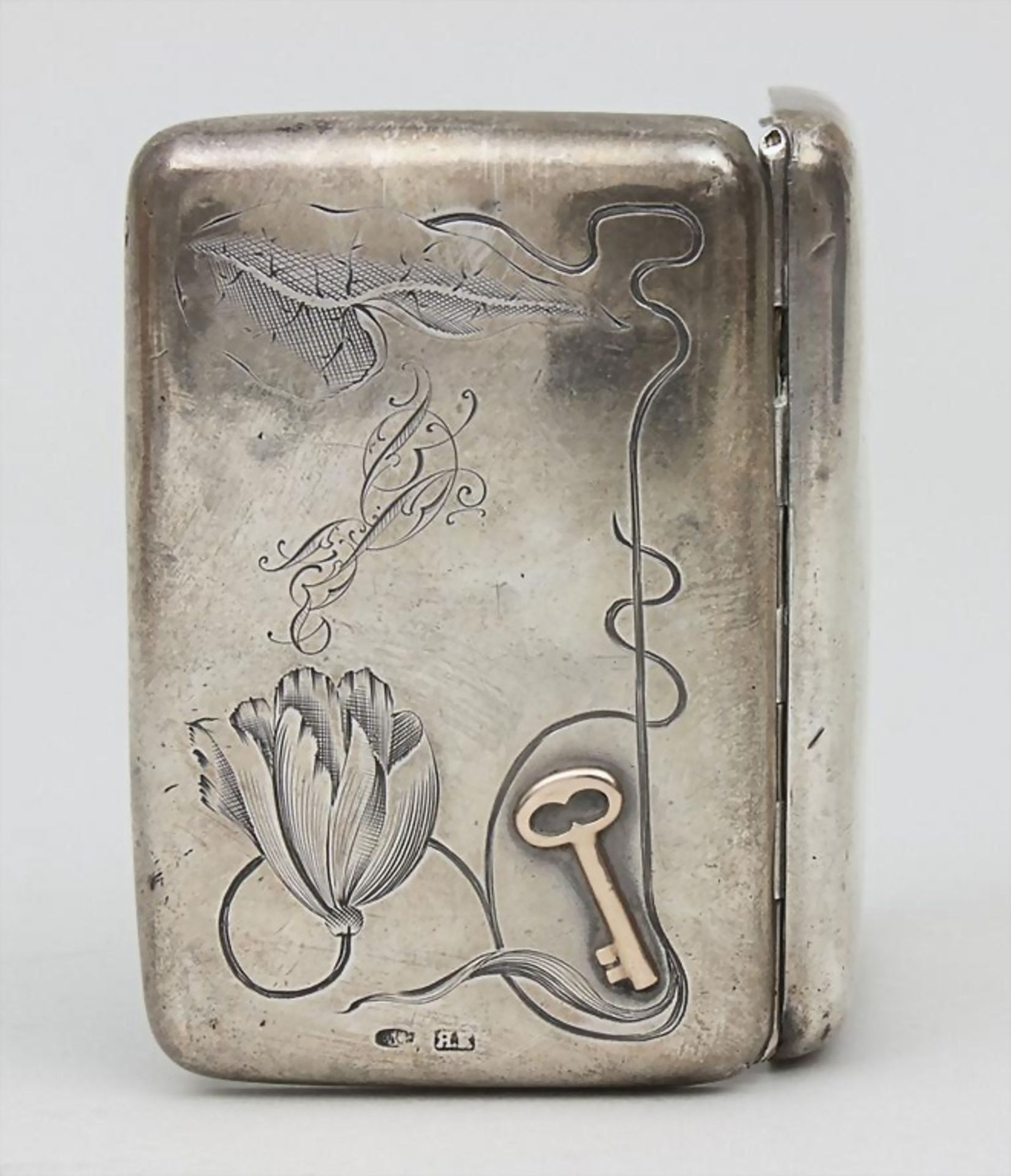 Zigarettenetui/ Cigarette Case, Russland, um 1900 - Bild 2 aus 4