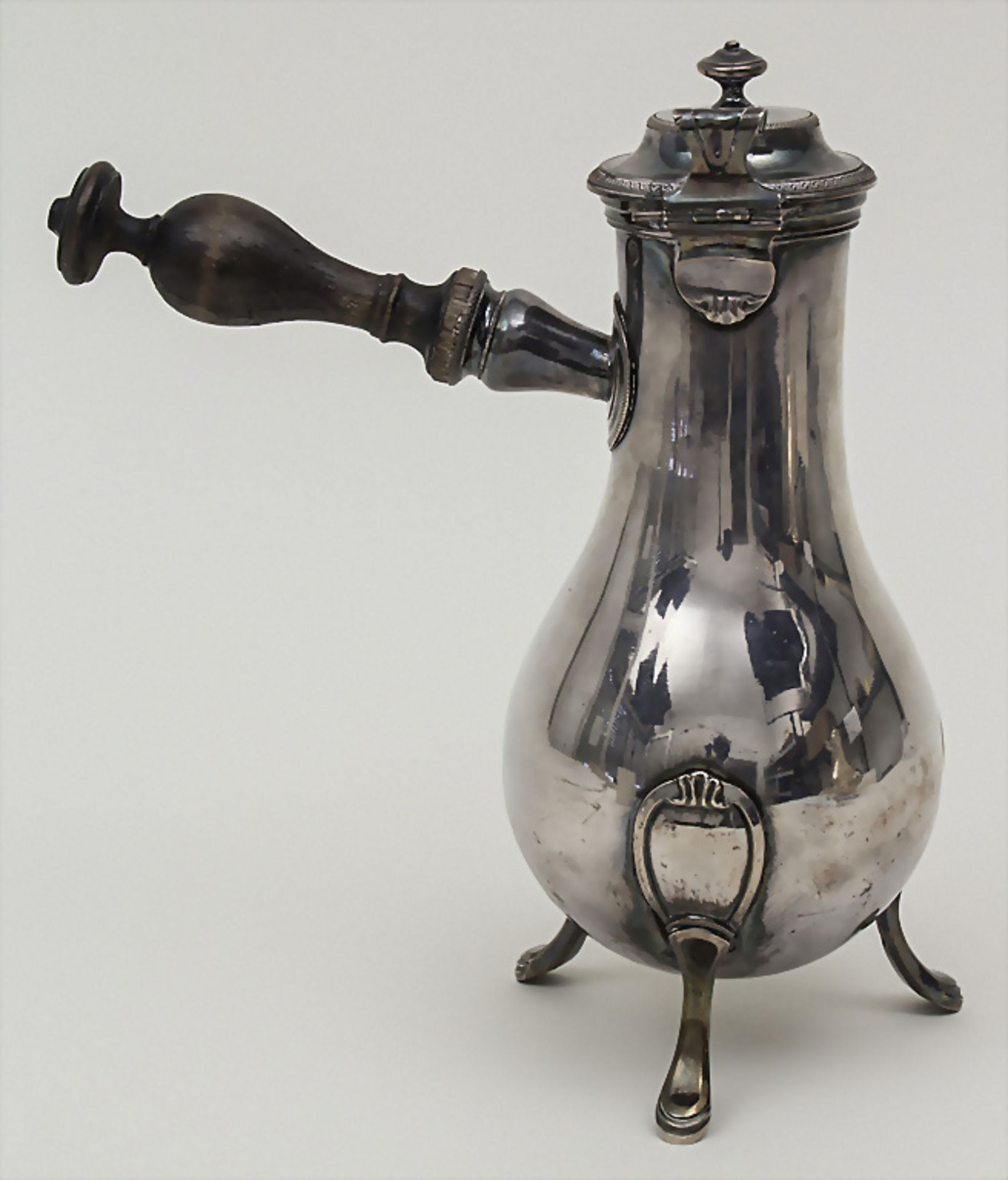 Empire Kanne / A silver Empire coffee pot, Nicolas-Richard Masson, Paris, 1806-1809 - Bild 2 aus 4