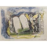 Marc Chagall (1887-1985), 'Die Vision Mose' / 'The mission of Moses'