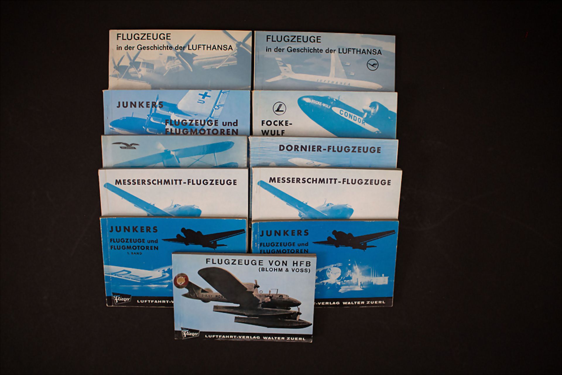 Sammlung von 11 Heften 'Der Flieger', Luftfahrt-Verlag Walter Zuerl