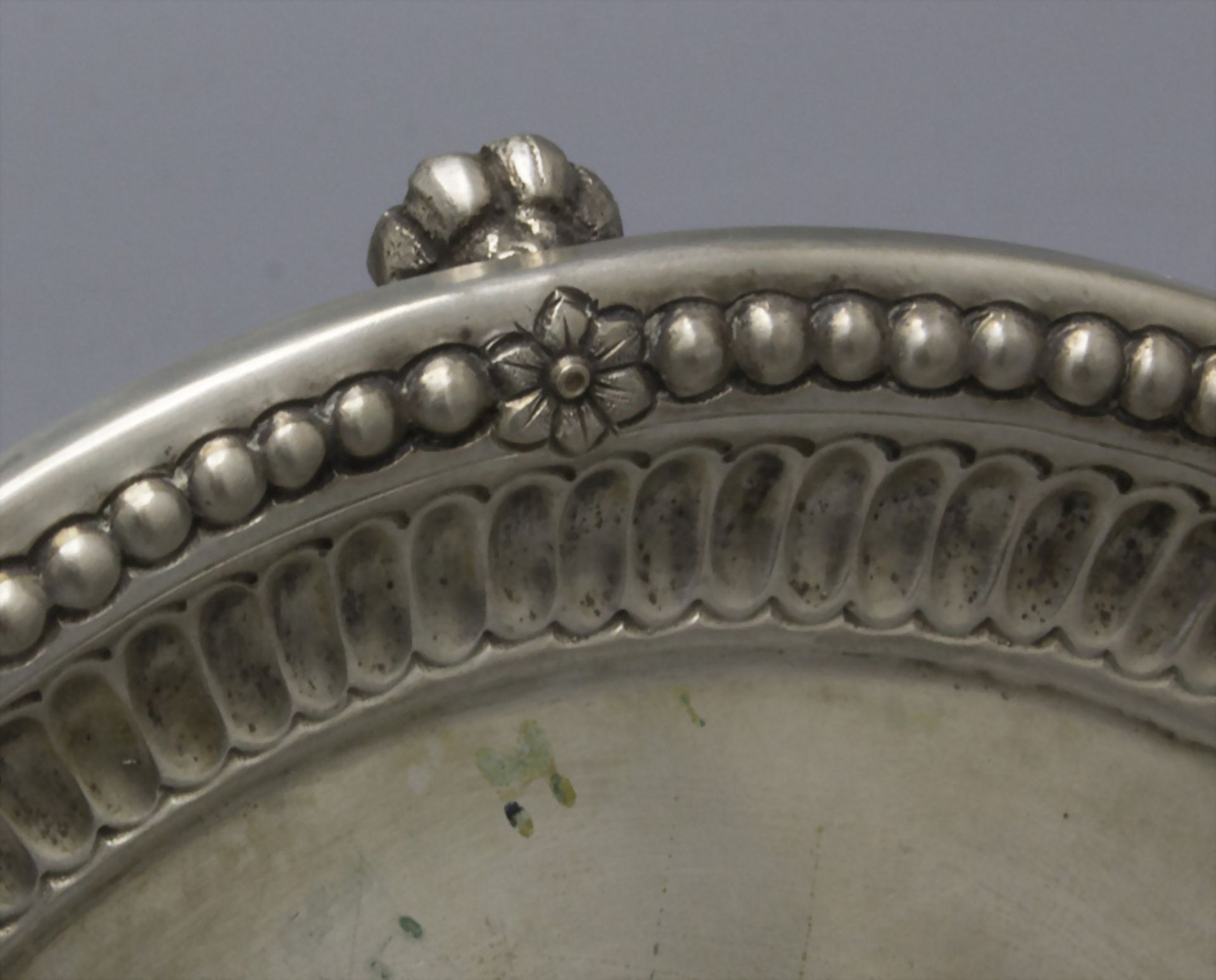 Tazza oder Flaschenuntersetzer / A silver tazza or coaster, Porto, 19. Jh. - Bild 2 aus 6