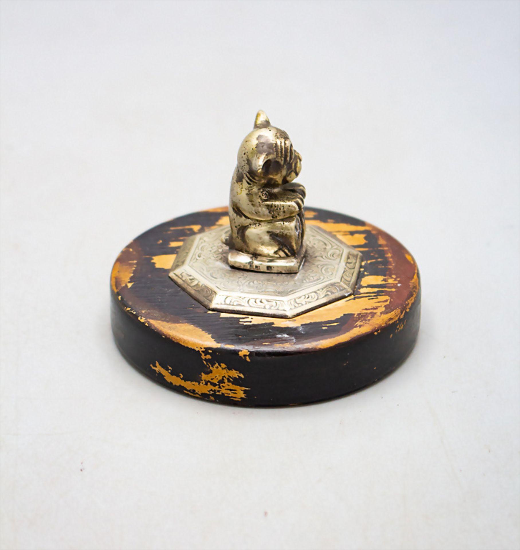 Miniatur Figur 'Bonzo der Hund' / A miniature figurine of 'Bonzo the dog', wohl England, nach 1922 - Bild 4 aus 6