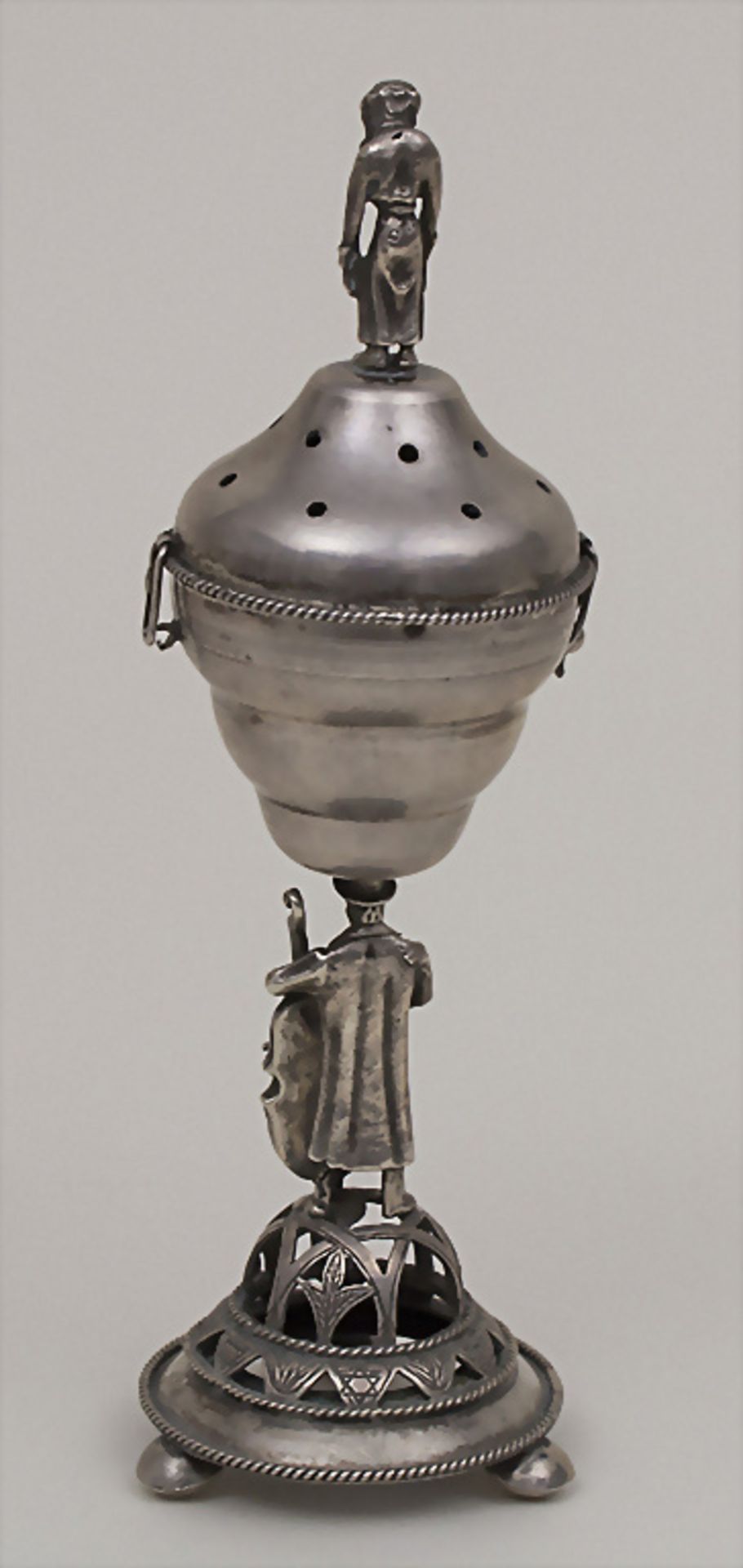 Besaminbüchse / A silver besamin box, Russland / Russia, 1867 - Bild 2 aus 4