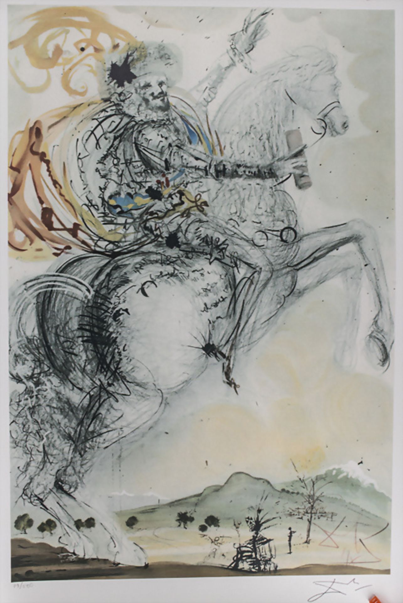 Salvador Dalí (1904-1989), aus der Serie 'Don Quixote' / from the series 'Don Quijote'