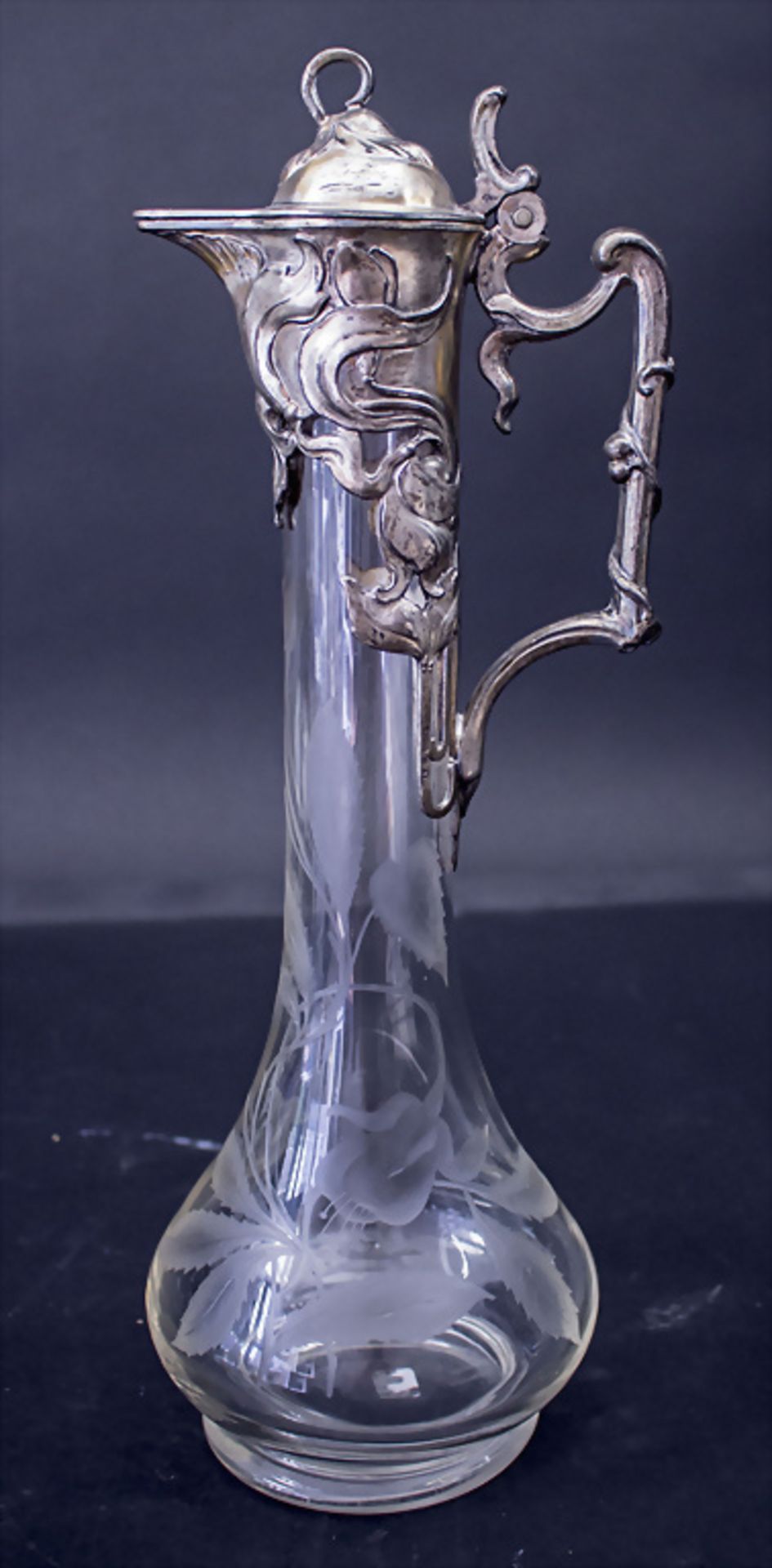 Jugendstil Karaffe / An Art Nouveau carafe, WMF, Geislingen, um 1900